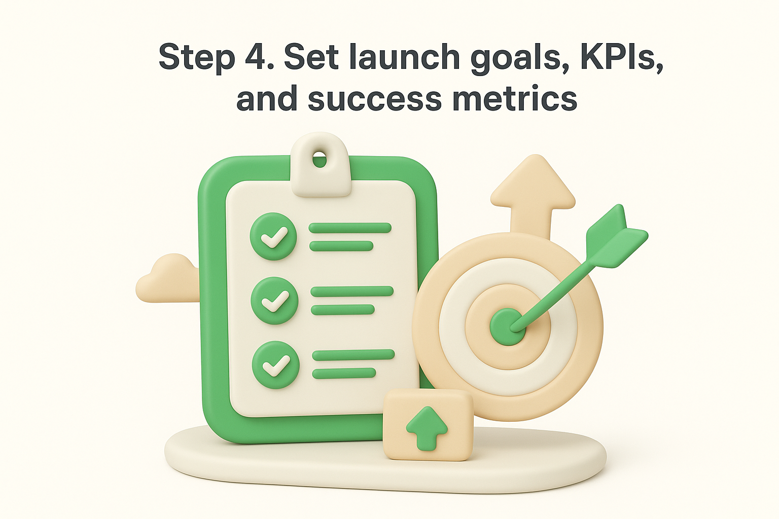 Step 4. Set launch goals, KPIs, and success metrics