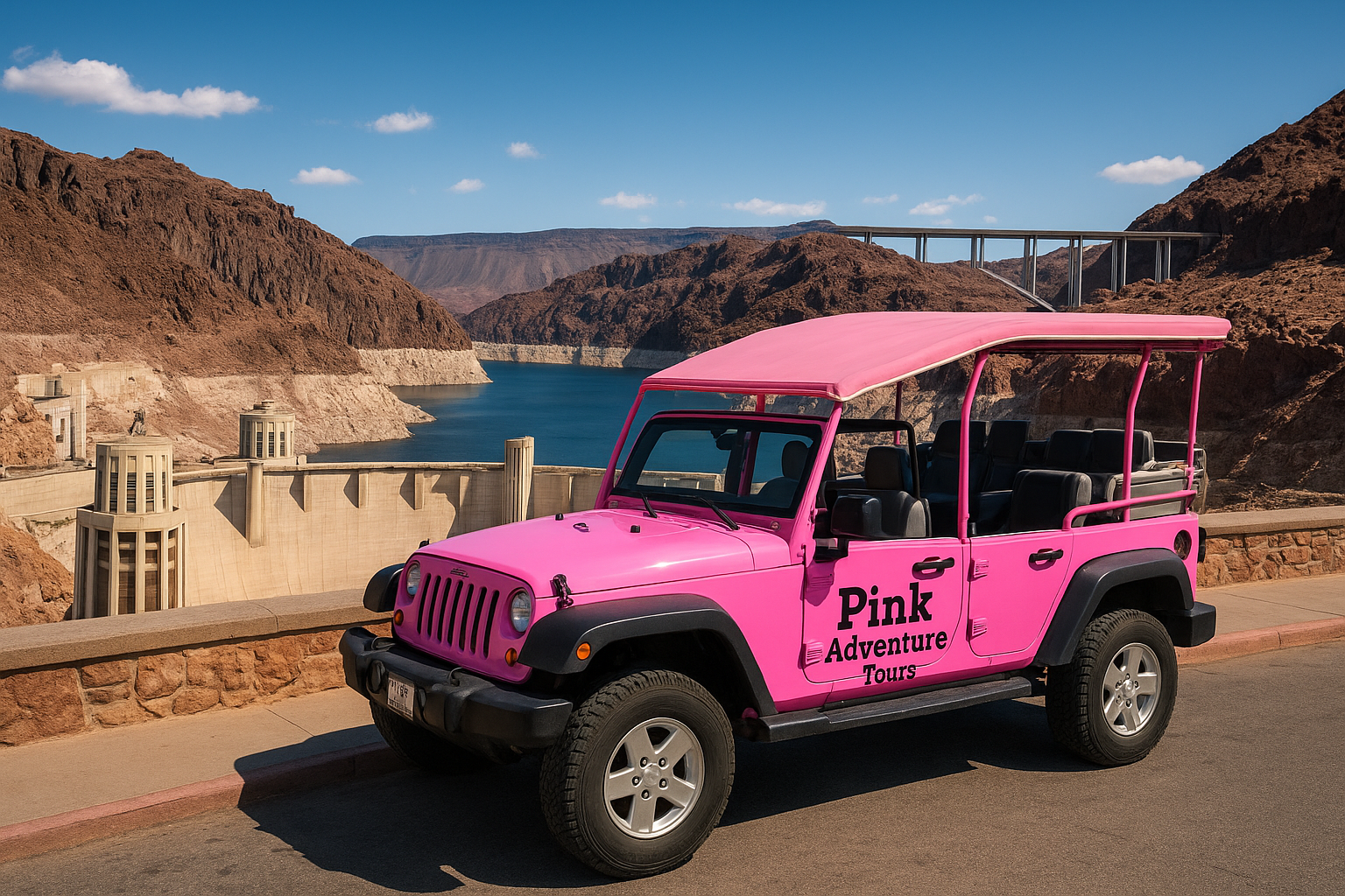 4. Pink Adventure Tours' Grand Canyon West Hoover Dam combo
