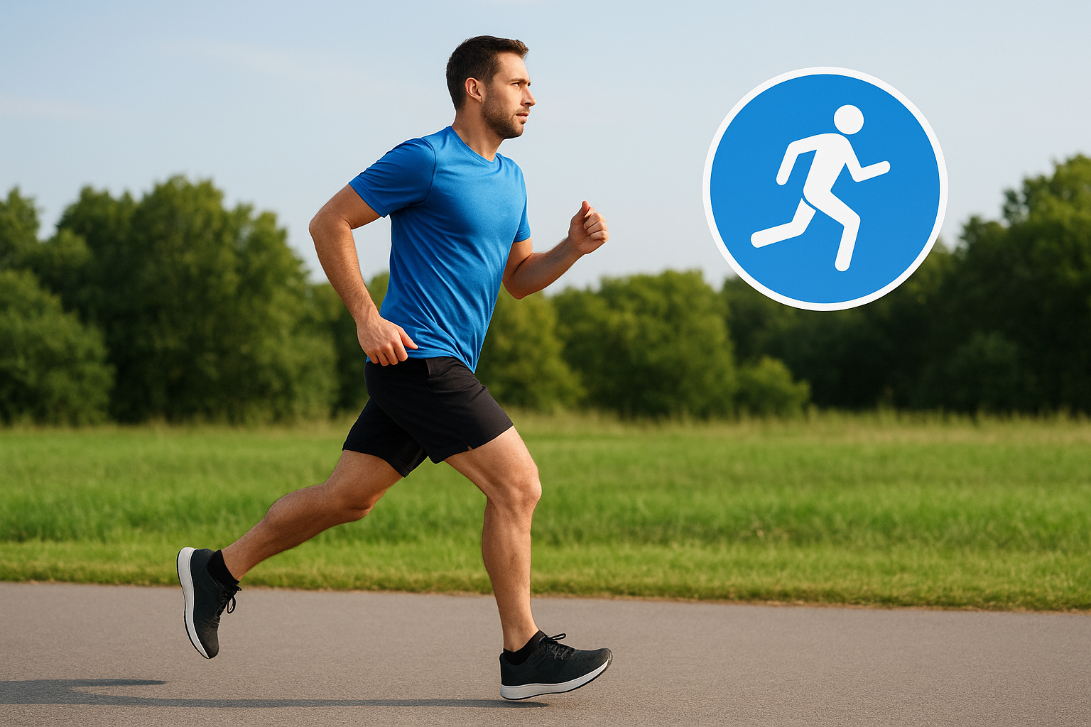 Use a graded run-walk protocol