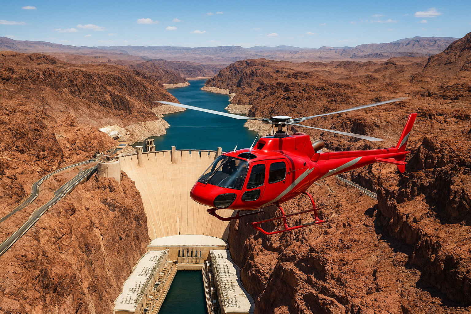 7. Grand Canyon deluxe helicopter tour with Hoover Dam views