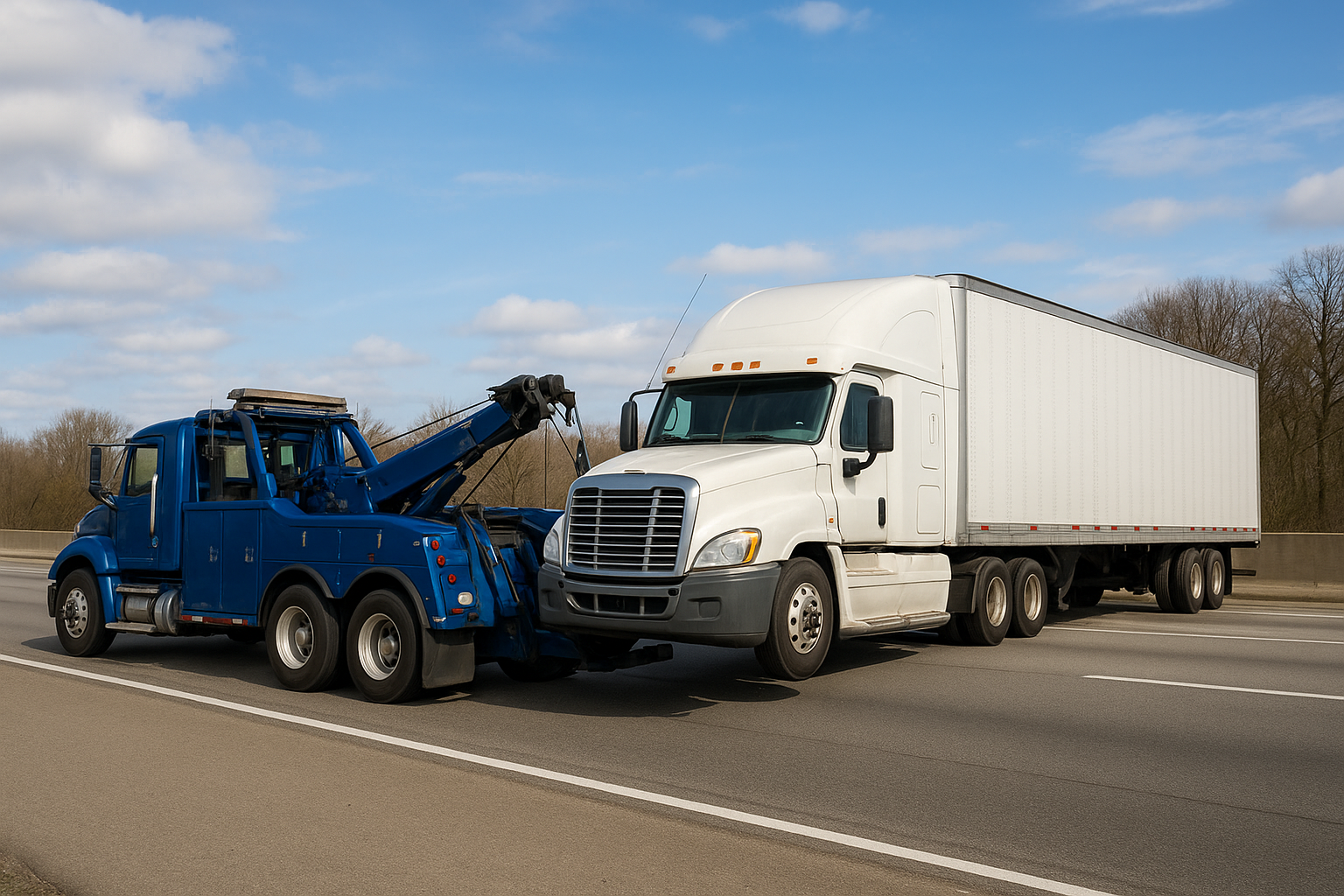 Standard tow trucks can't handle the job
