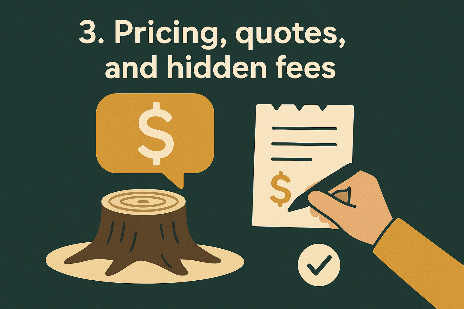 3. Pricing, quotes, and hidden fees