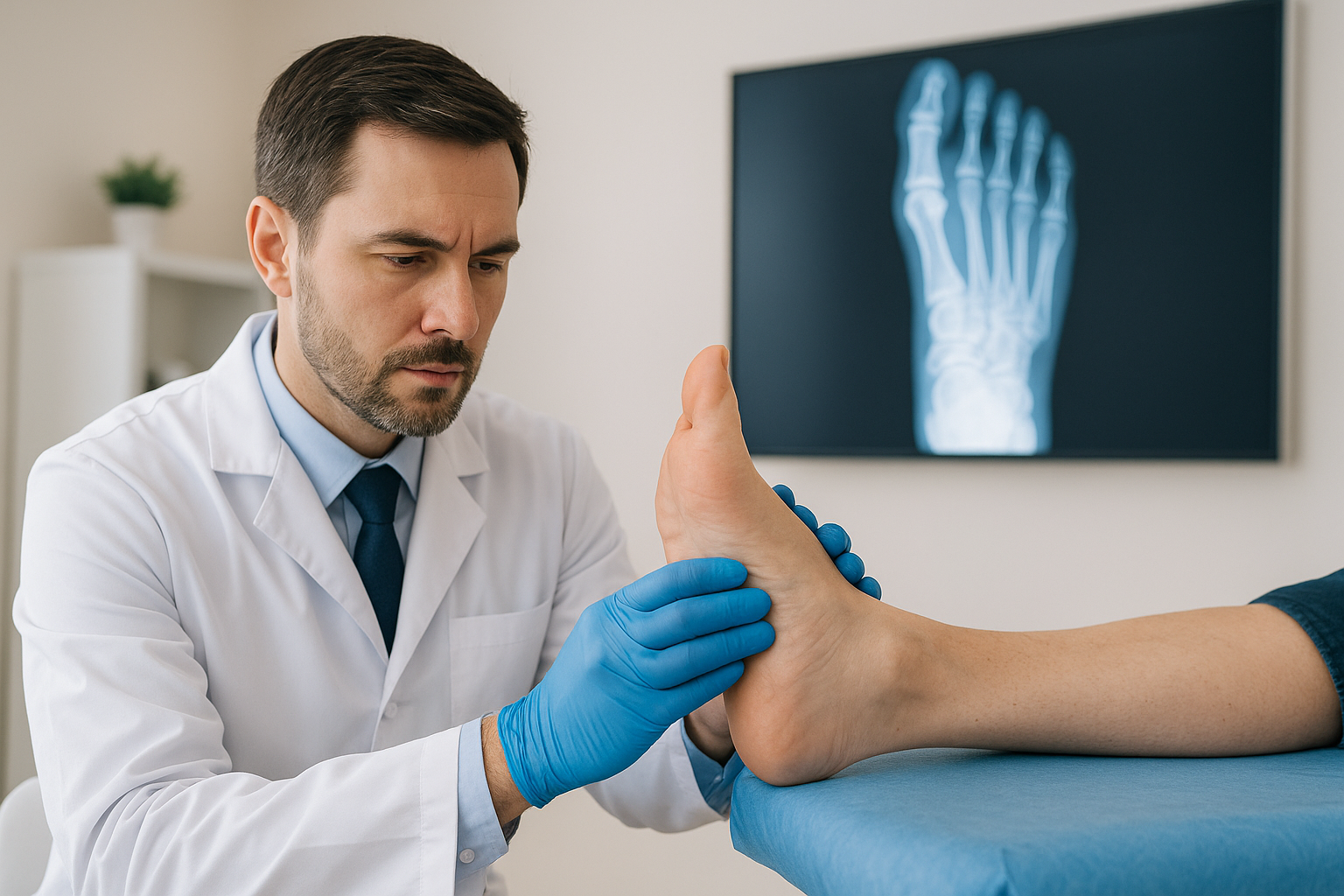 The foot's complexity demands specific training