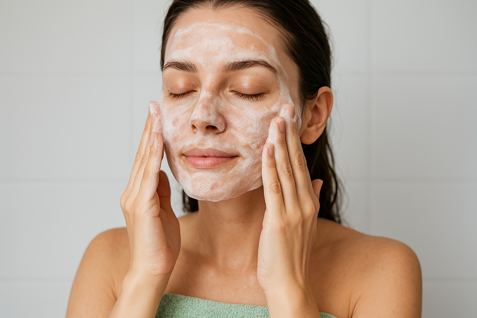 Follow the proper cleansing technique