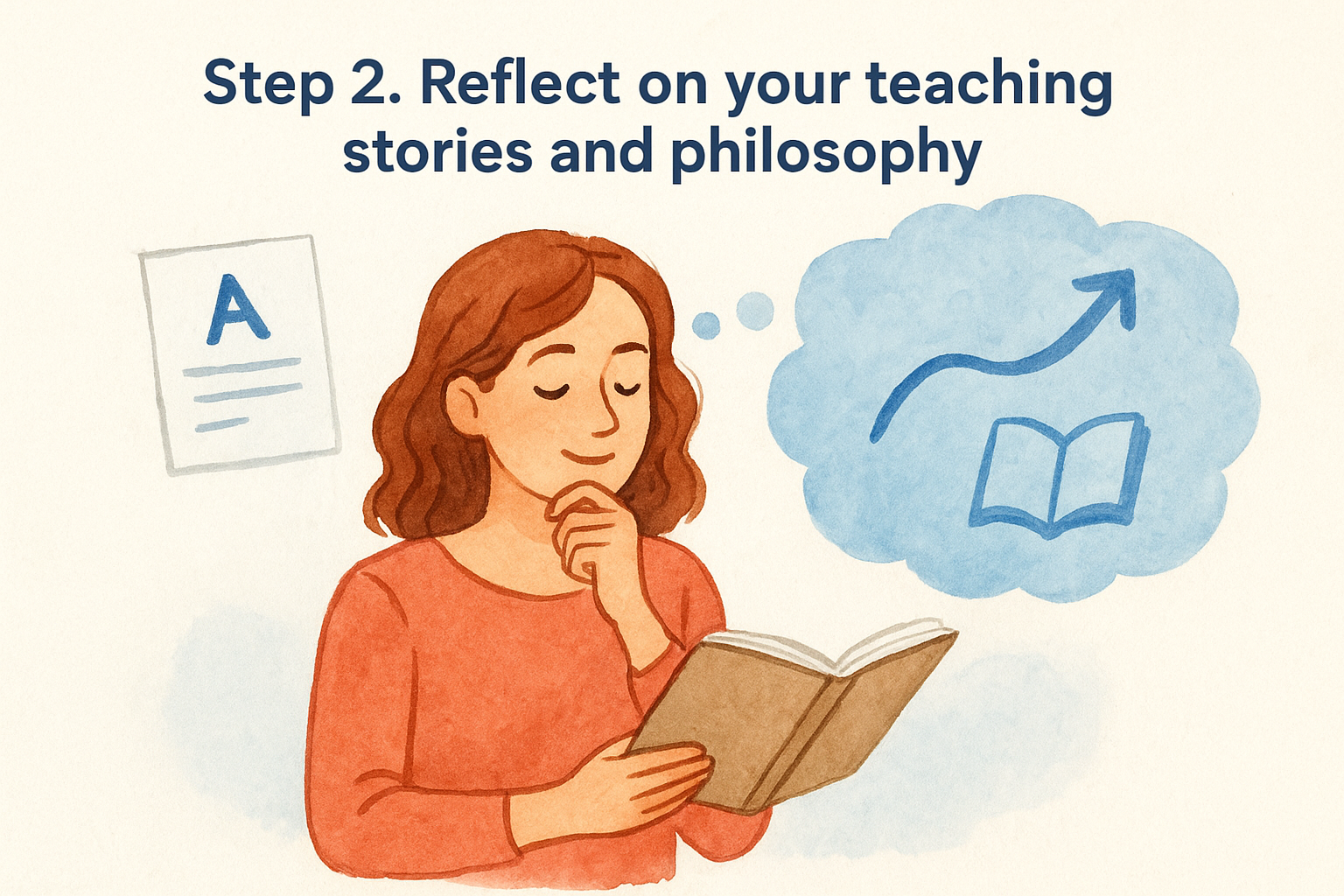 Step 2. Reflect on your teaching stories and philosophy