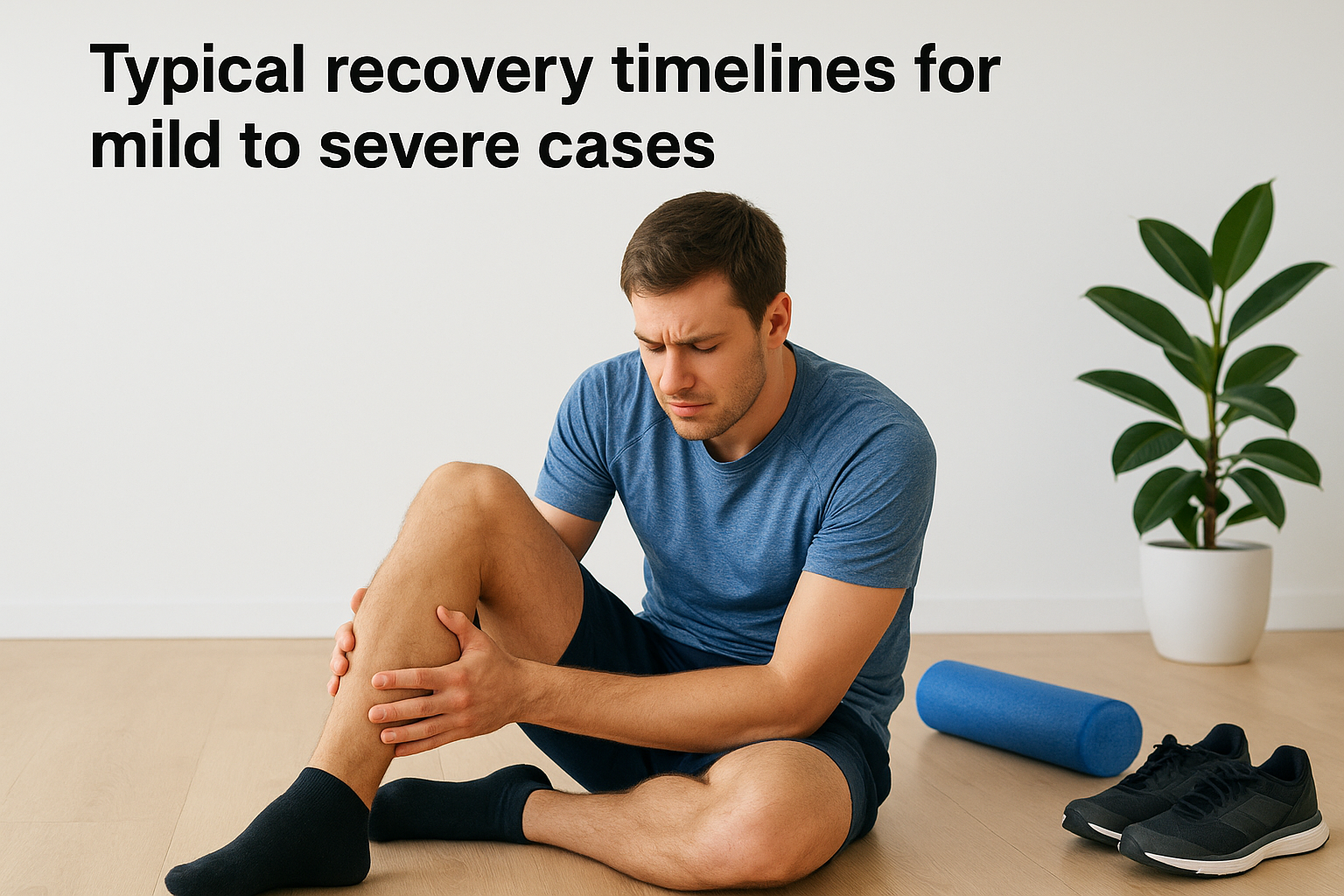 Typical recovery timelines for mild to severe cases