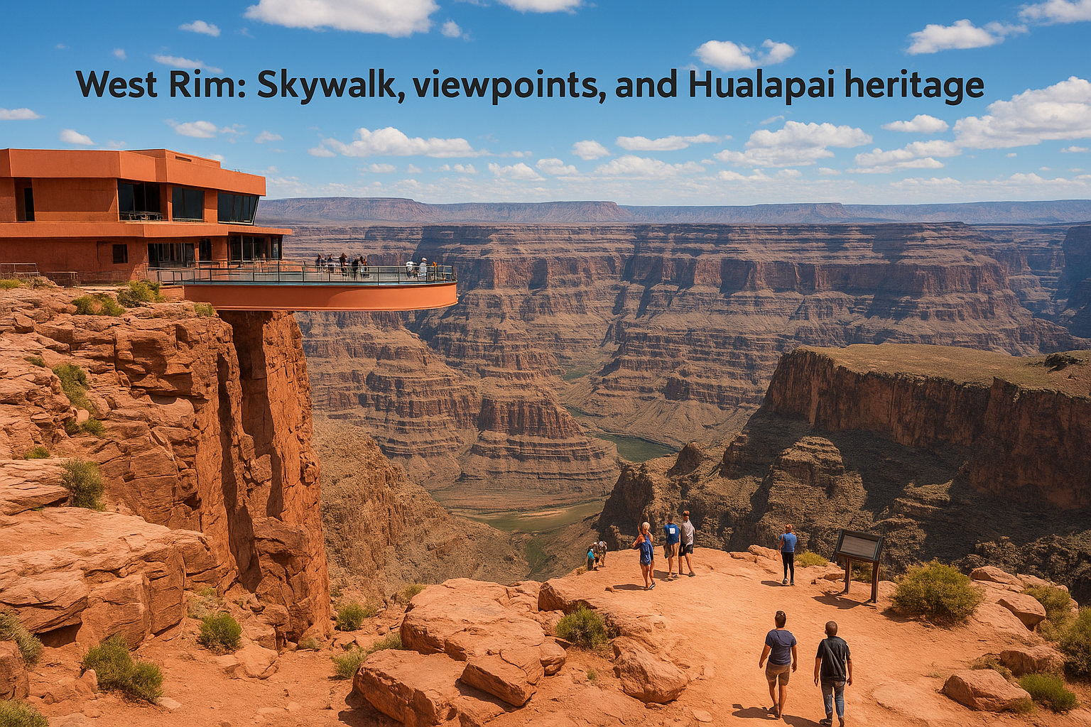 West Rim: Skywalk, viewpoints, and Hualapai heritage
