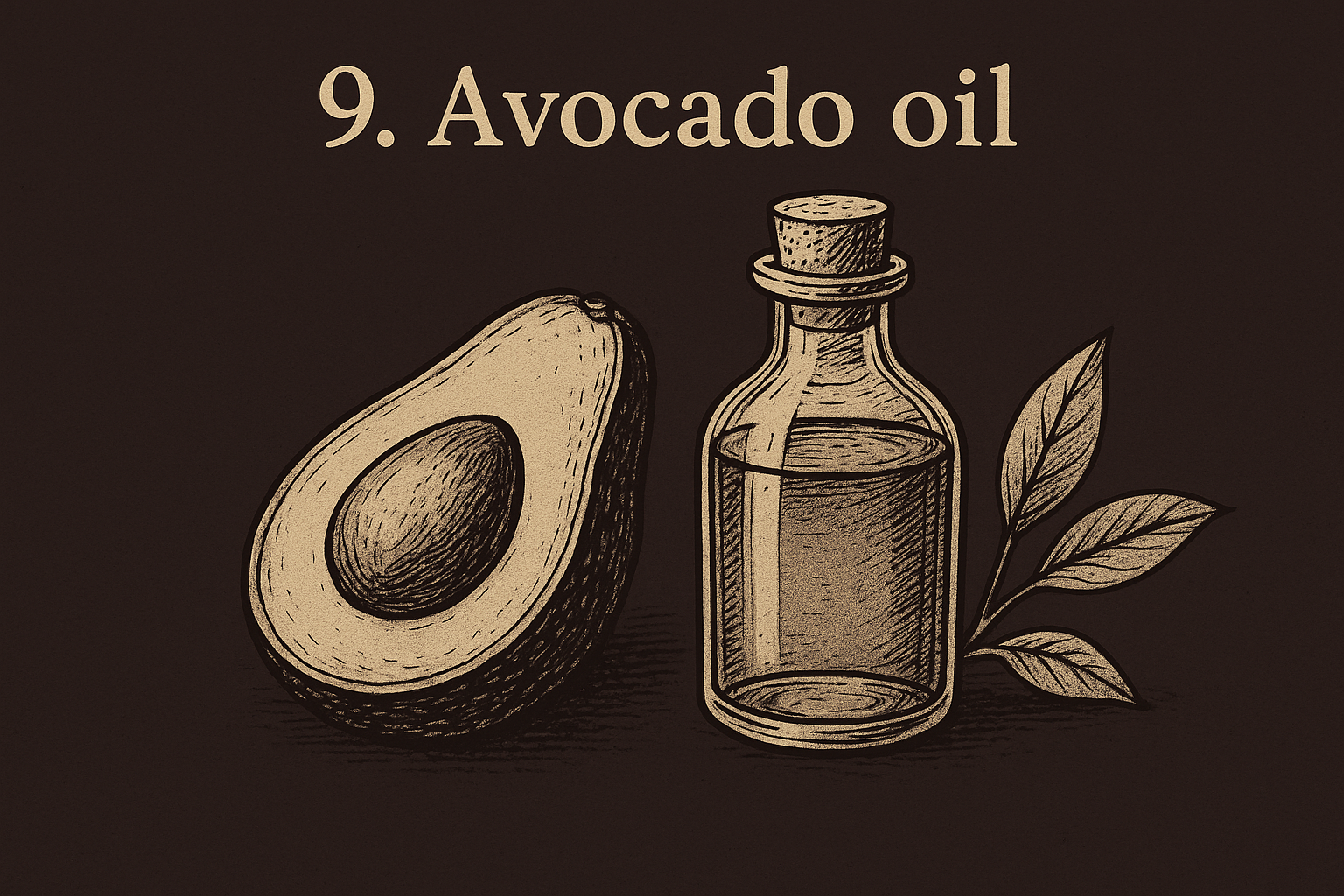 9. Avocado oil