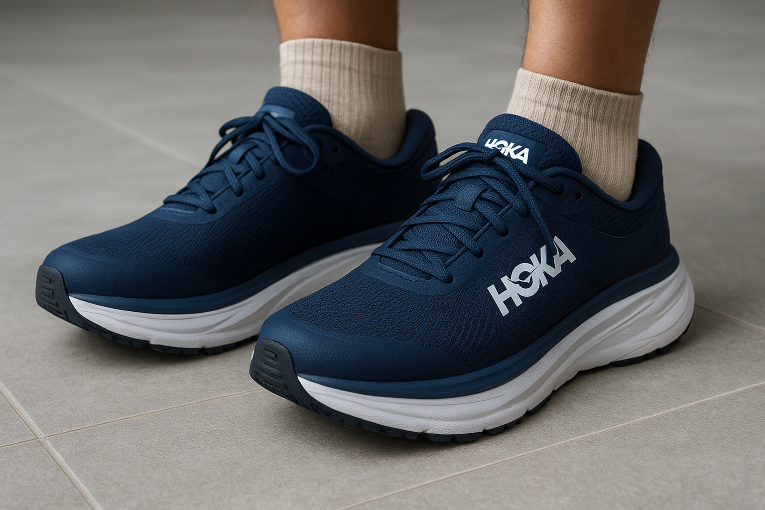 5. HOKA Bondi SR: best slip-resistant walking shoe