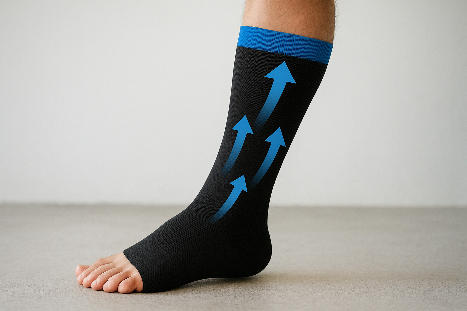 How graduated compression works on your lower leg