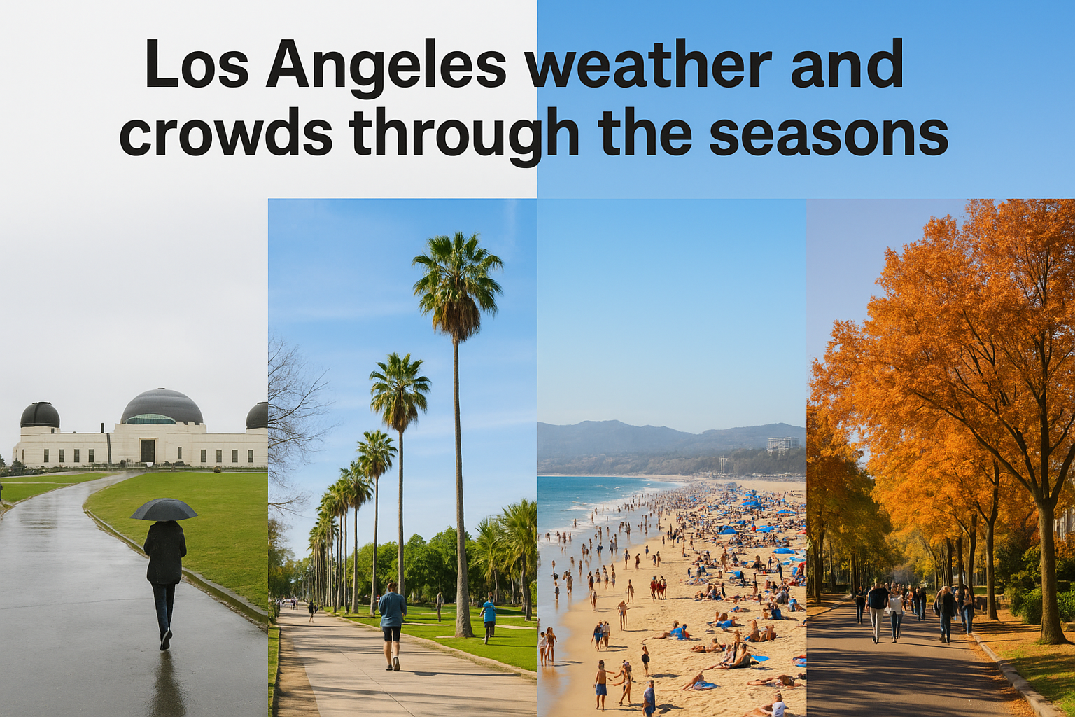 Los Angeles weather and crowds through the seasons