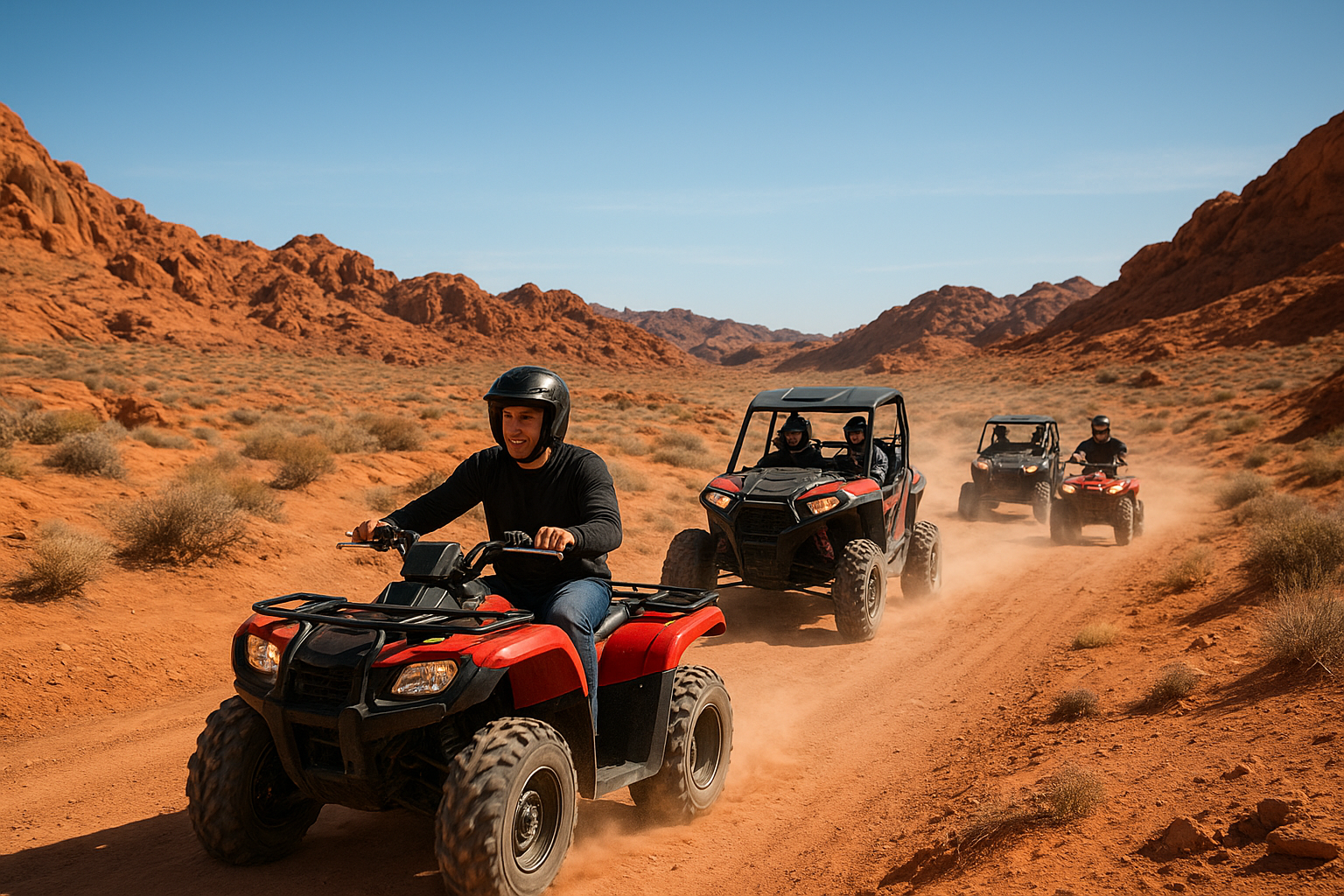 6. ATV and UTV Off-Road Desert Adventure