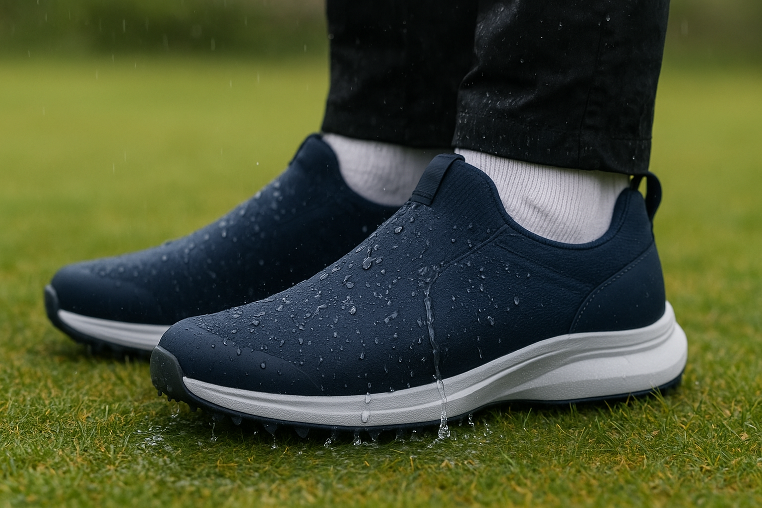 2. Skechers Slip-ins Golf Waterproof Flow SI – best waterproof