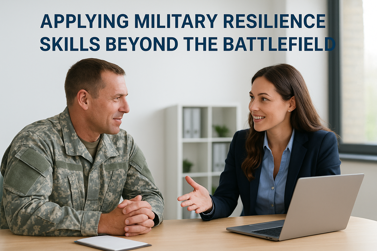 Applying military resilience skills beyond the battlefield