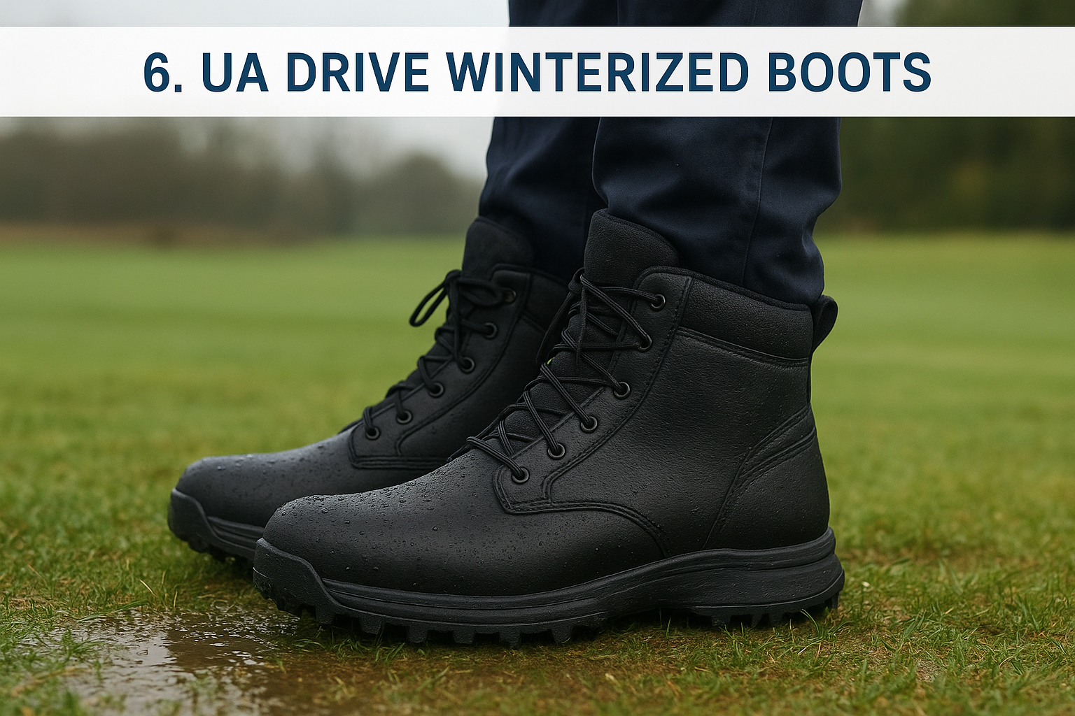 6. UA Drive Winterized Boots