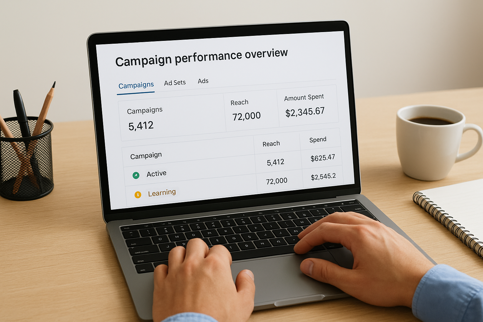 Campaign performance overview