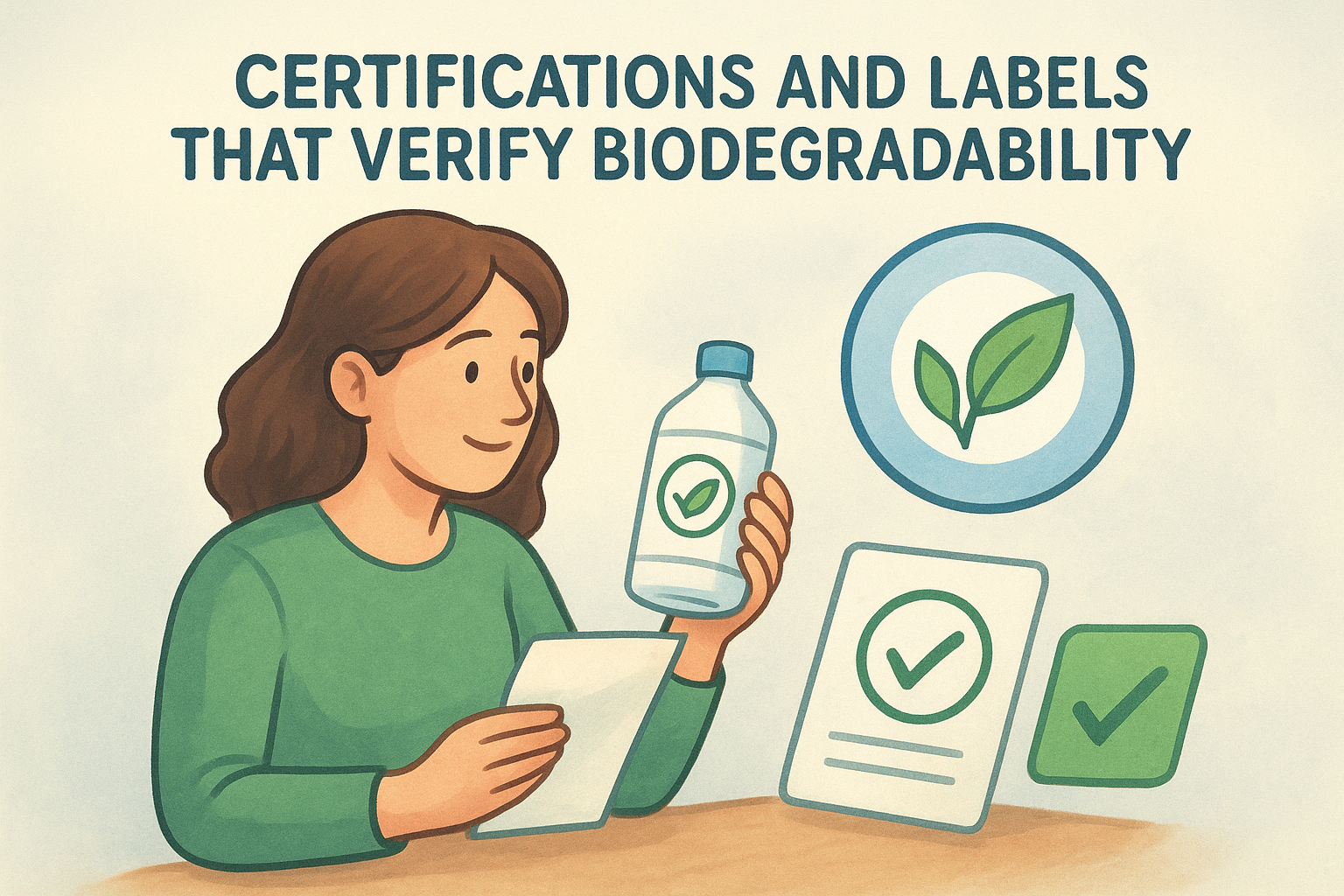 Certifications and labels that verify biodegradability