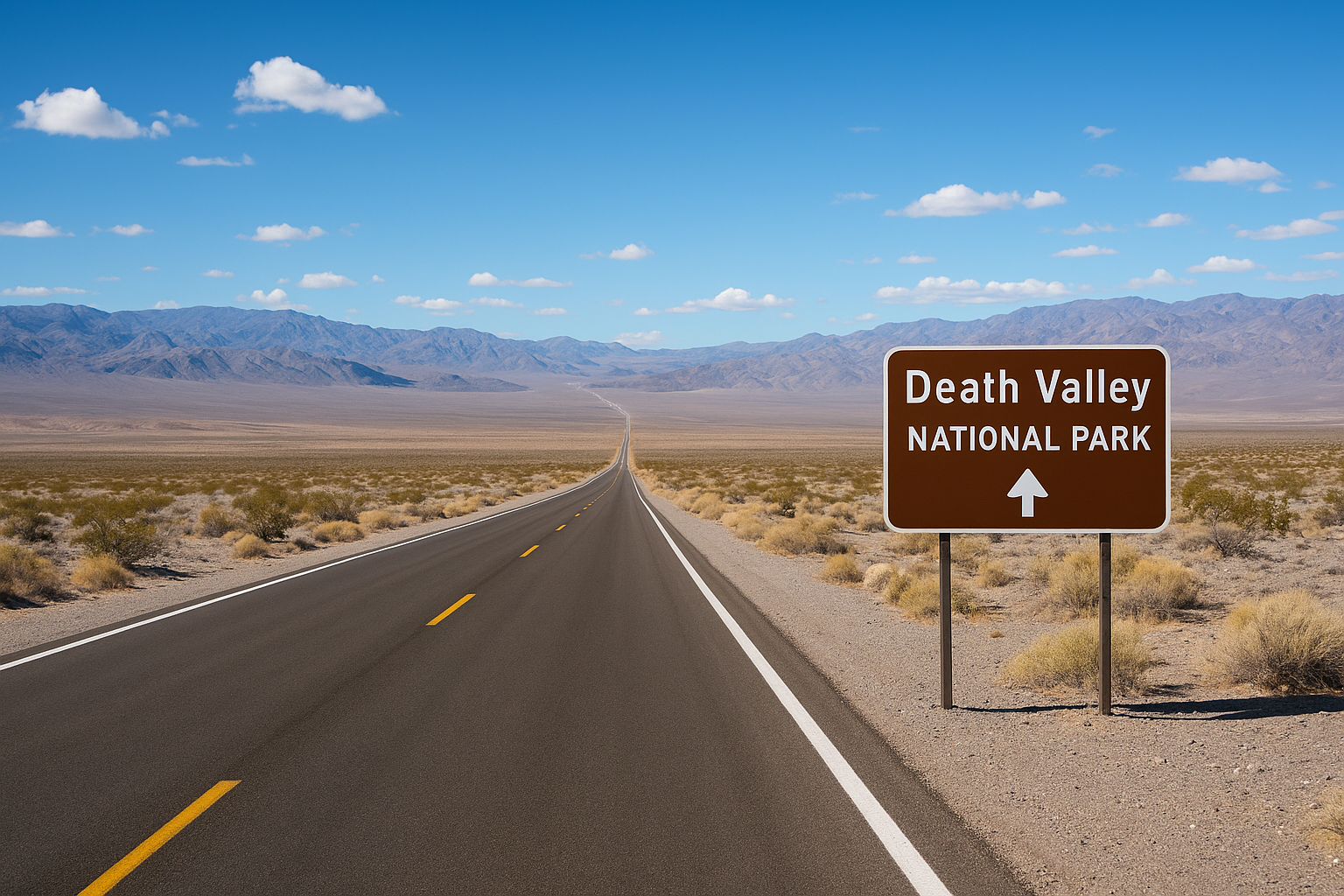 Distance by destination inside the park