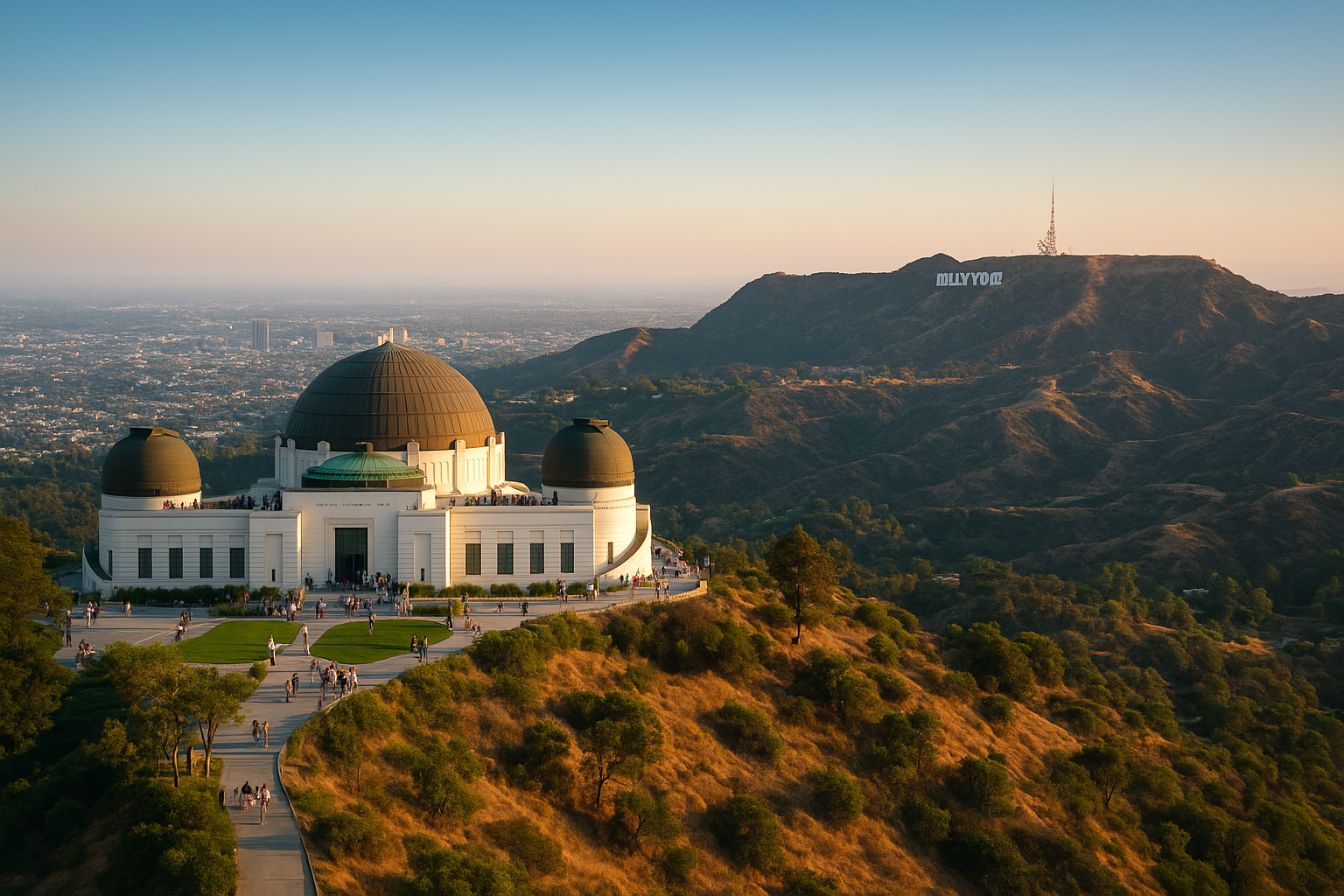 2. Explore Griffith Observatory and Griffith Park