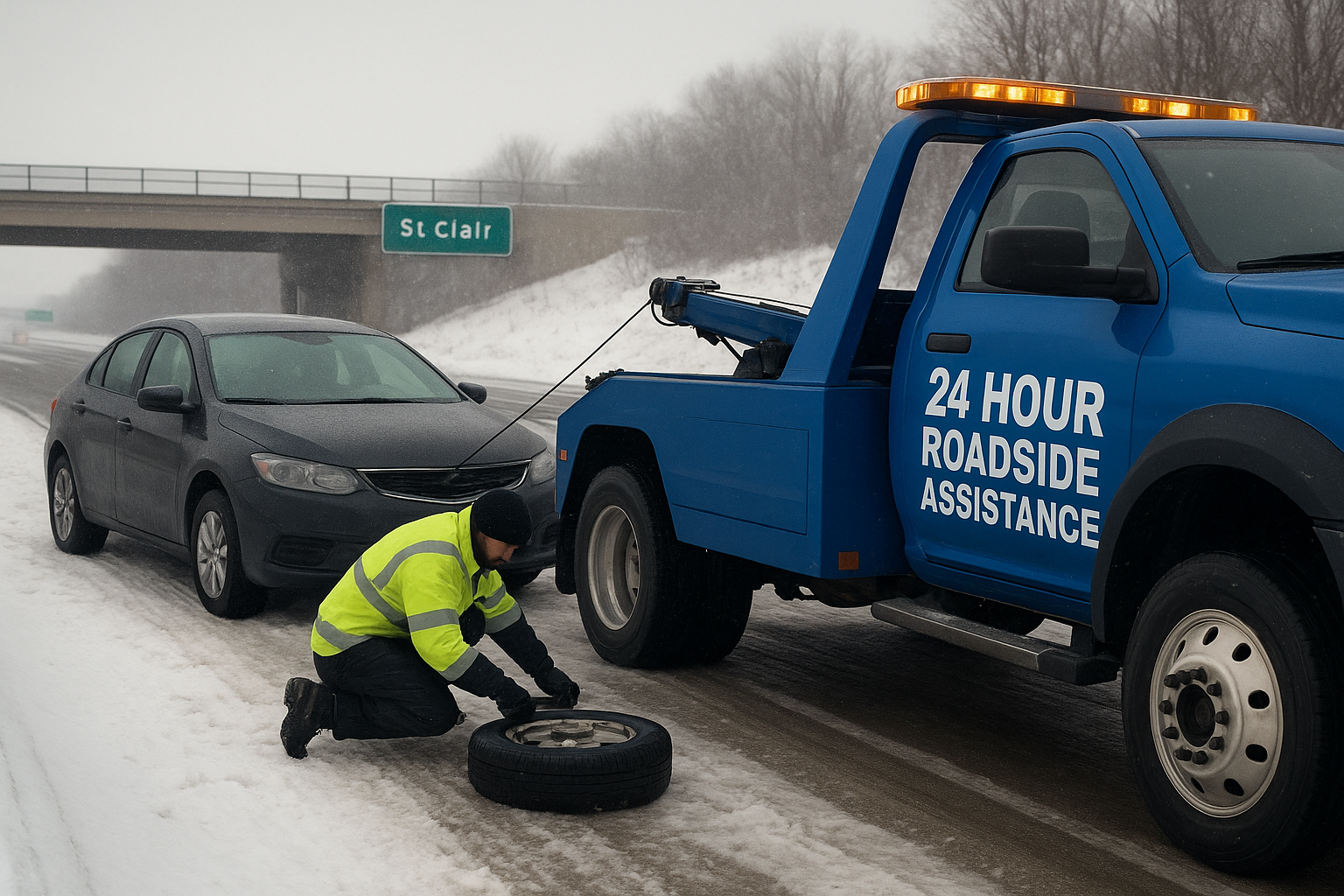 24 Hour Roadside Assistance: What Detroit Drivers Get Why 24 hour roadside assistance matters in Detroit
