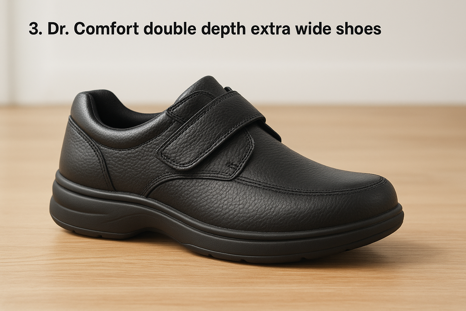 3. Dr. Comfort double depth extra wide shoes