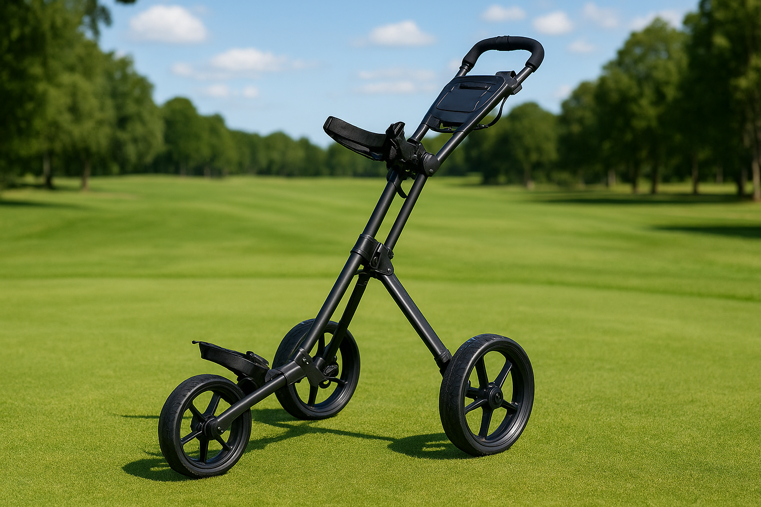 1. MacGregor Mactec – best budget push trolley