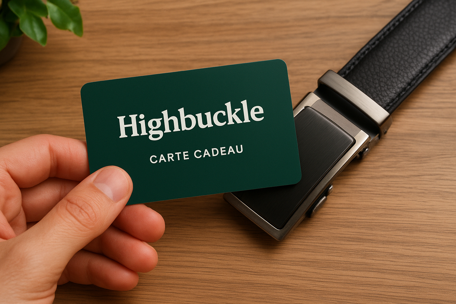 Ce que permet la carte cadeau Highbuckle