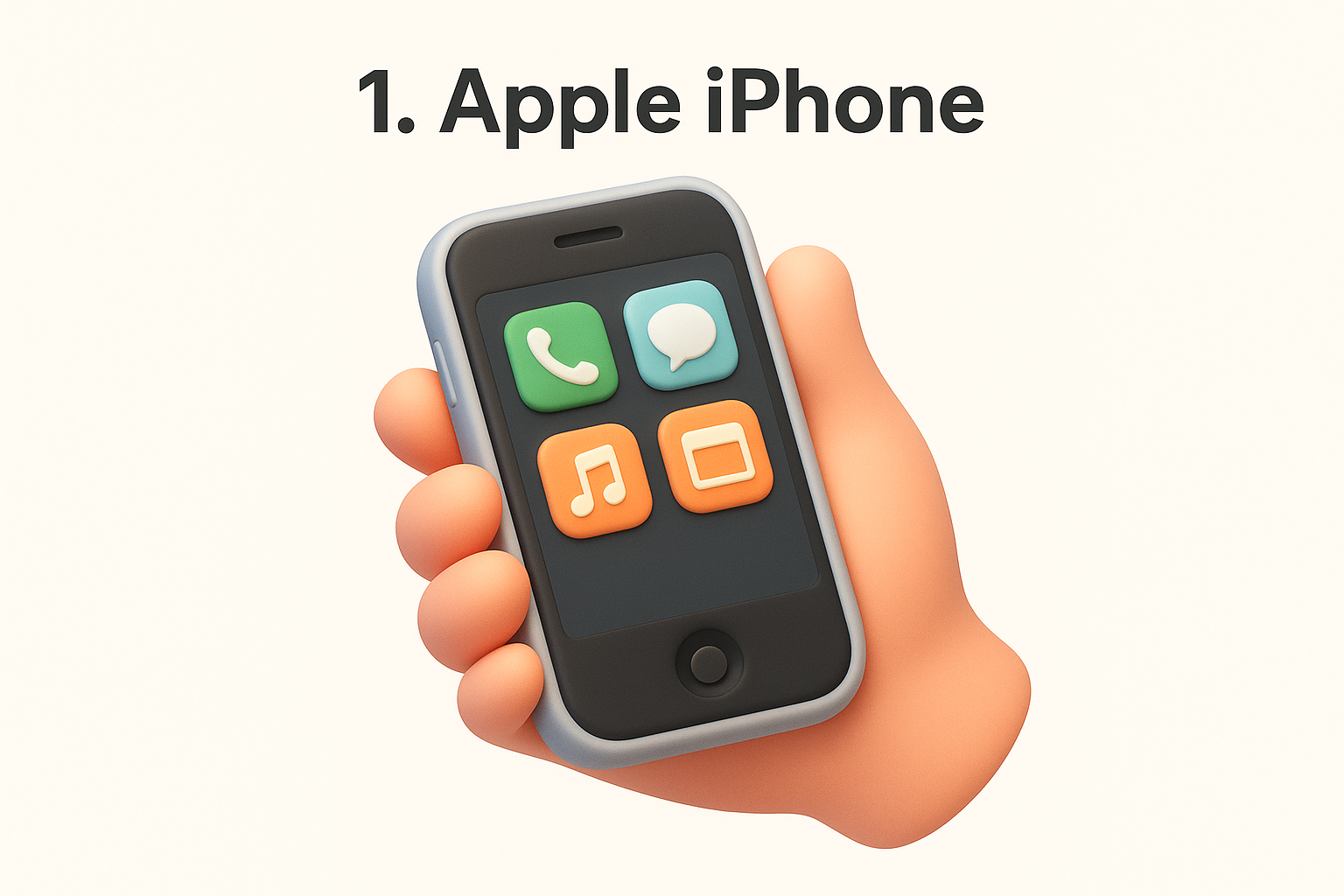 1. Apple iPhone