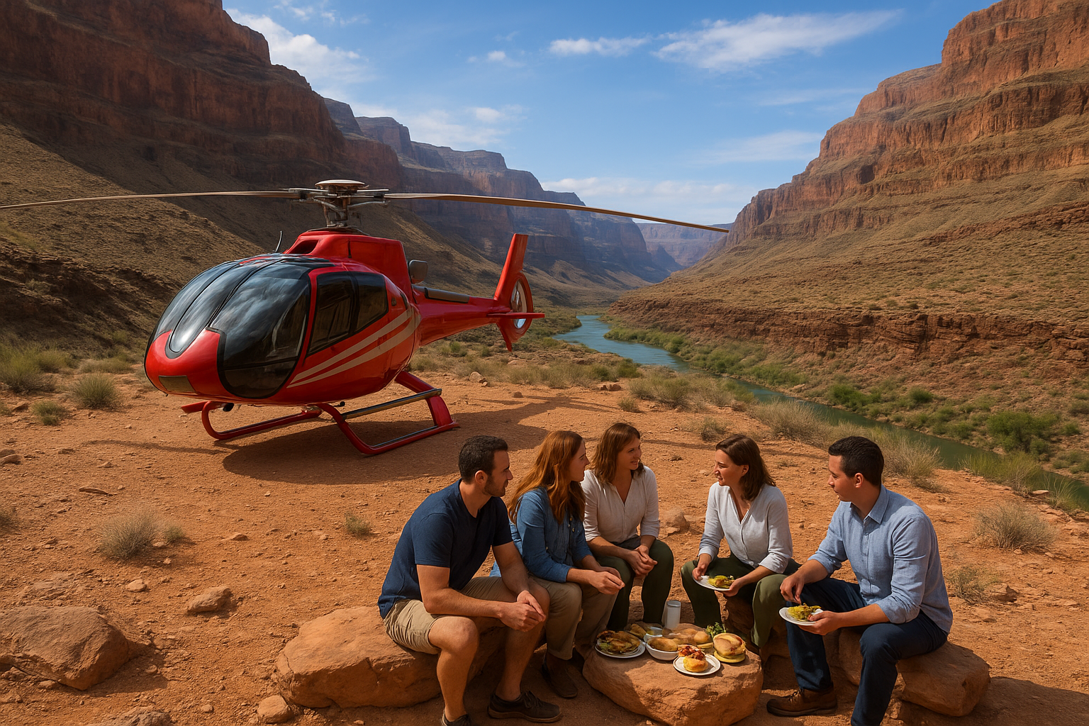 4. GC Flight Grand Canyon floor landing packages