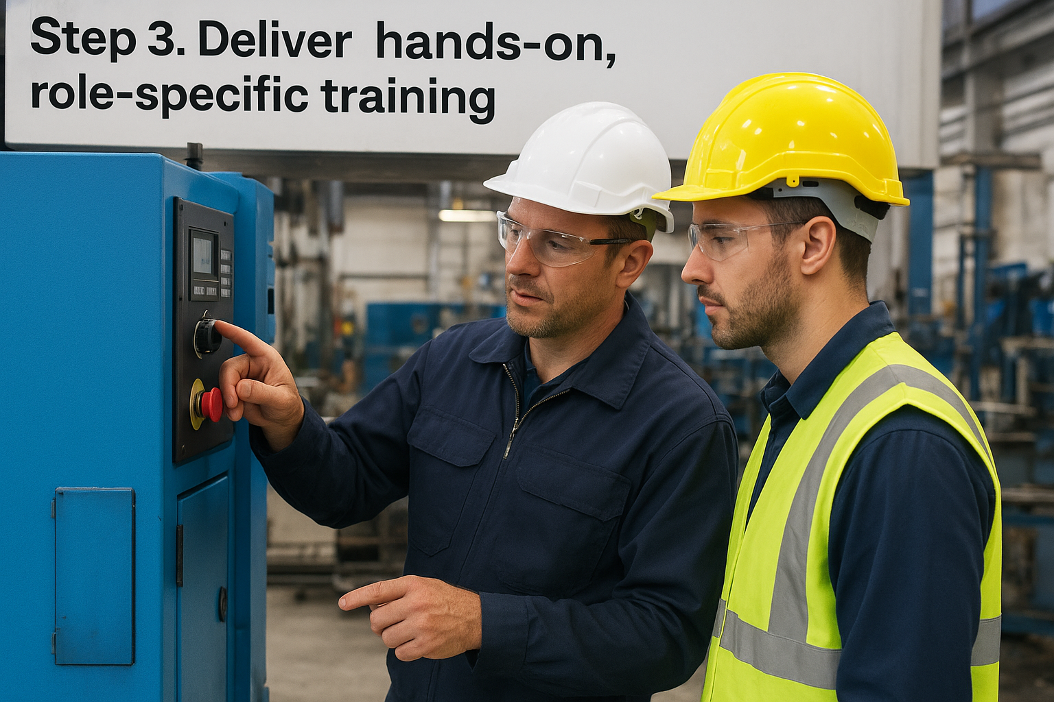 Step 3. Deliver hands-on, role-specific training