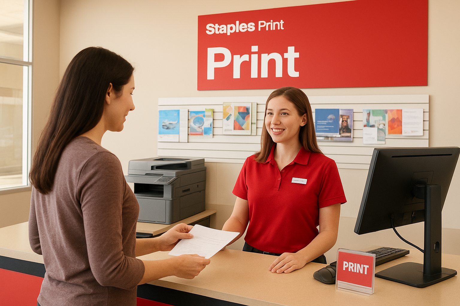 3. Staples Print and Marketing