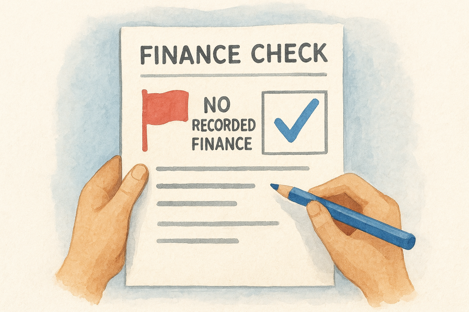 What a finance check report actually shows you