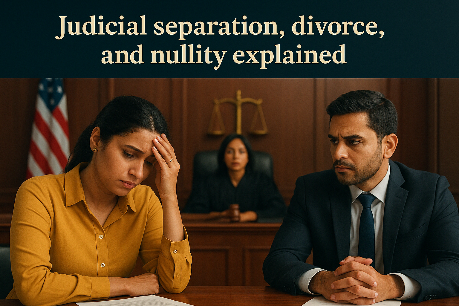 Judicial separation, divorce, and nullity explained