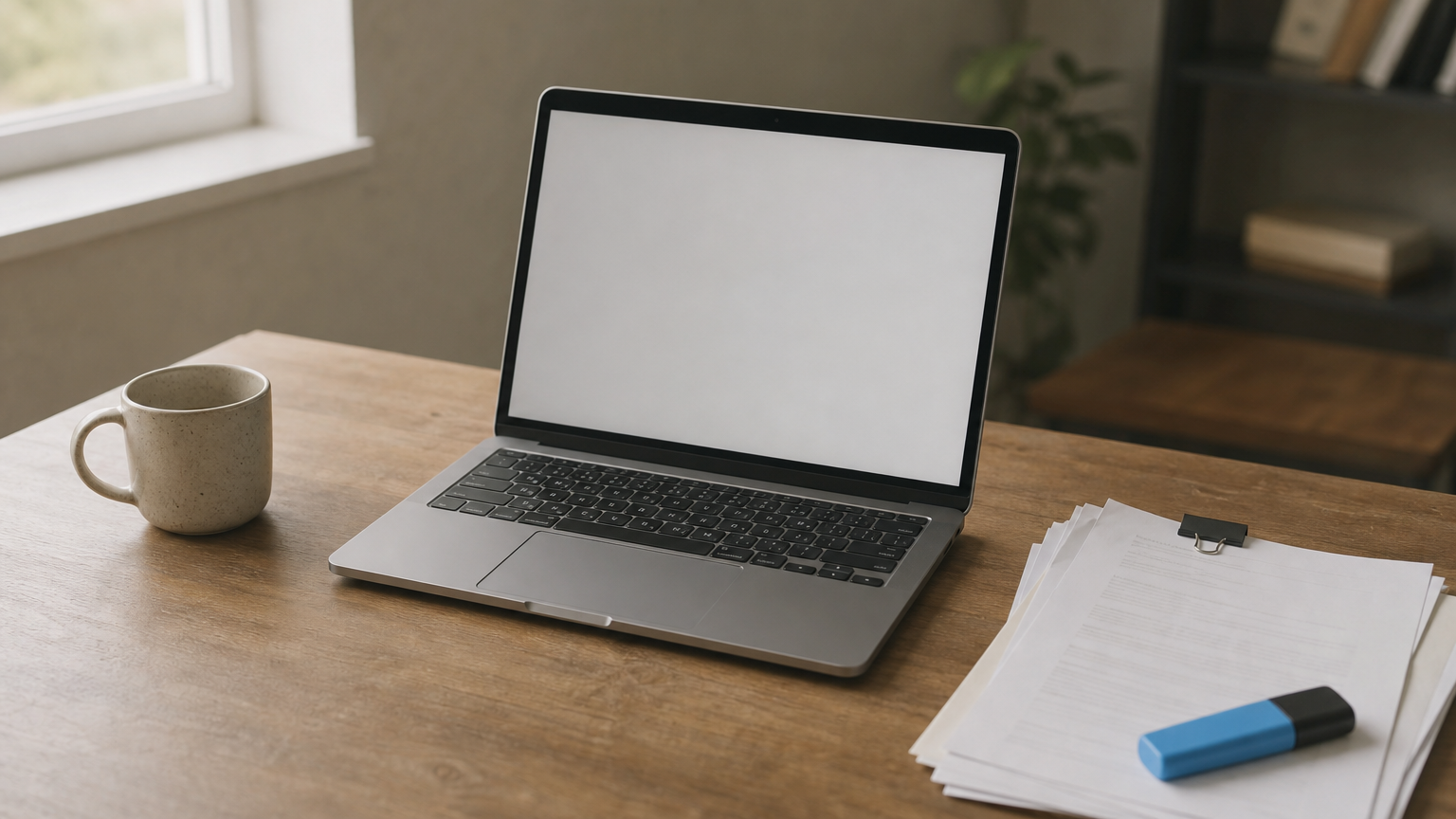 A laptop and printed document being reviewed to check a student loan balance.