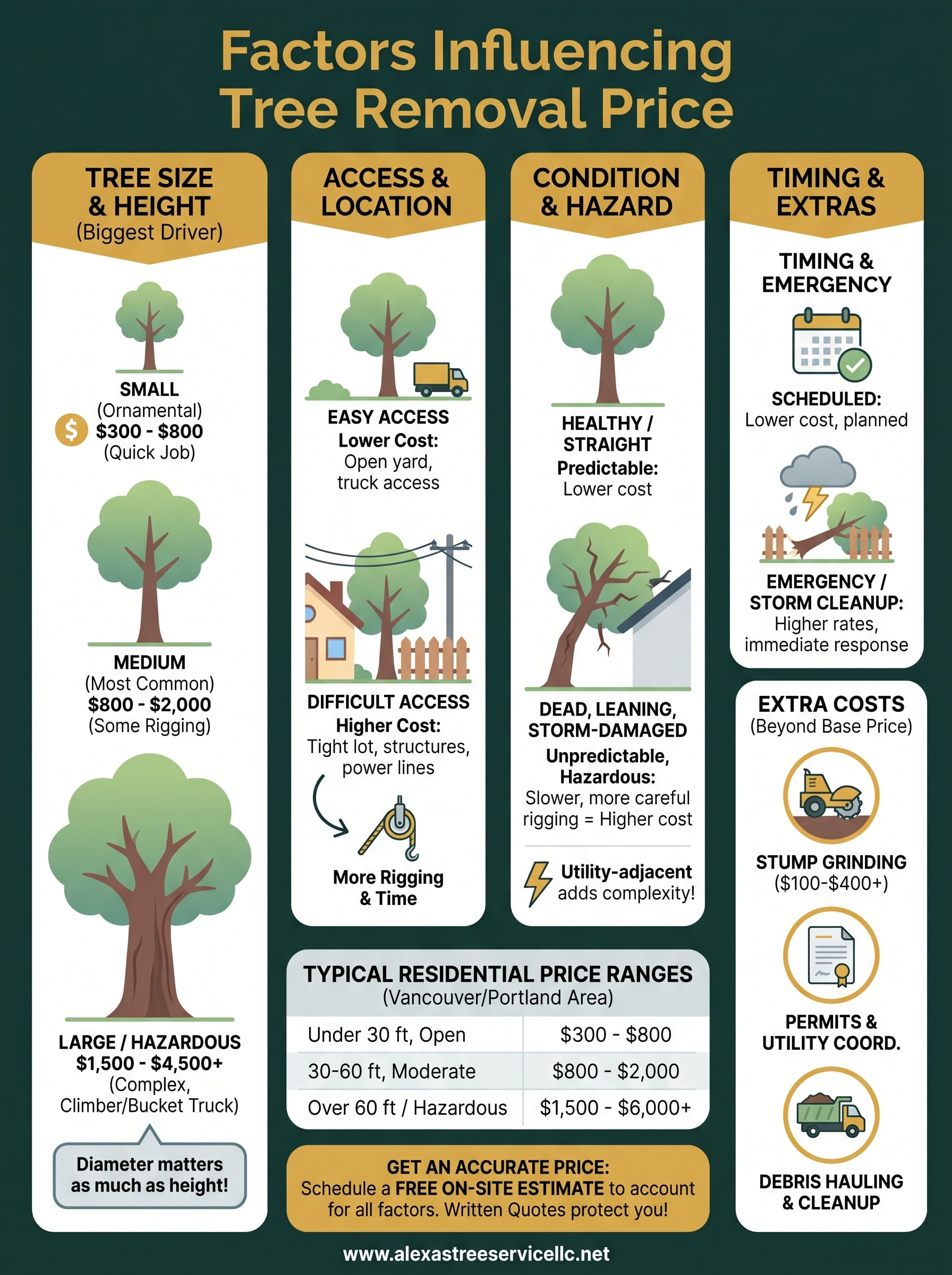 price tree removal infographic