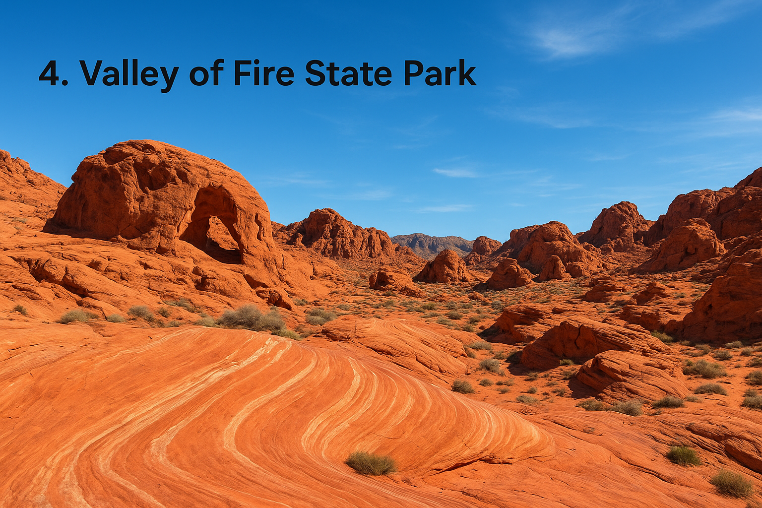 4. Valley of Fire State Park