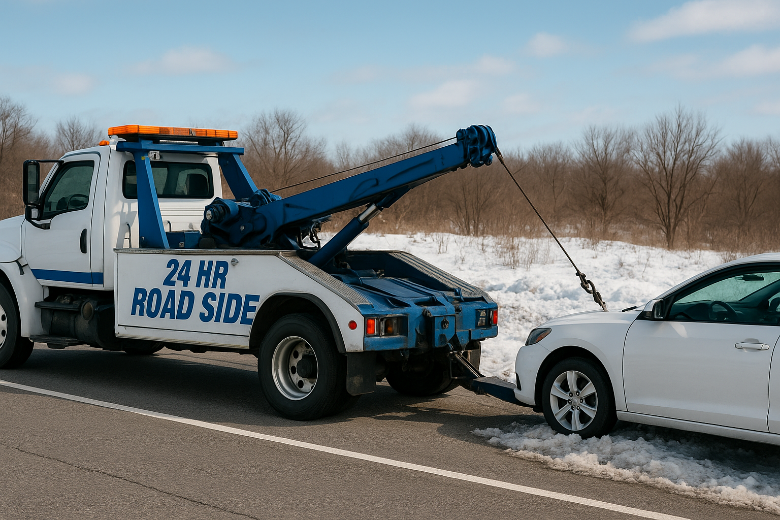 24 Hour Roadside Assistance Trucks: Detroit's Fast Help What these trucks handle, from flat tires to winch outs