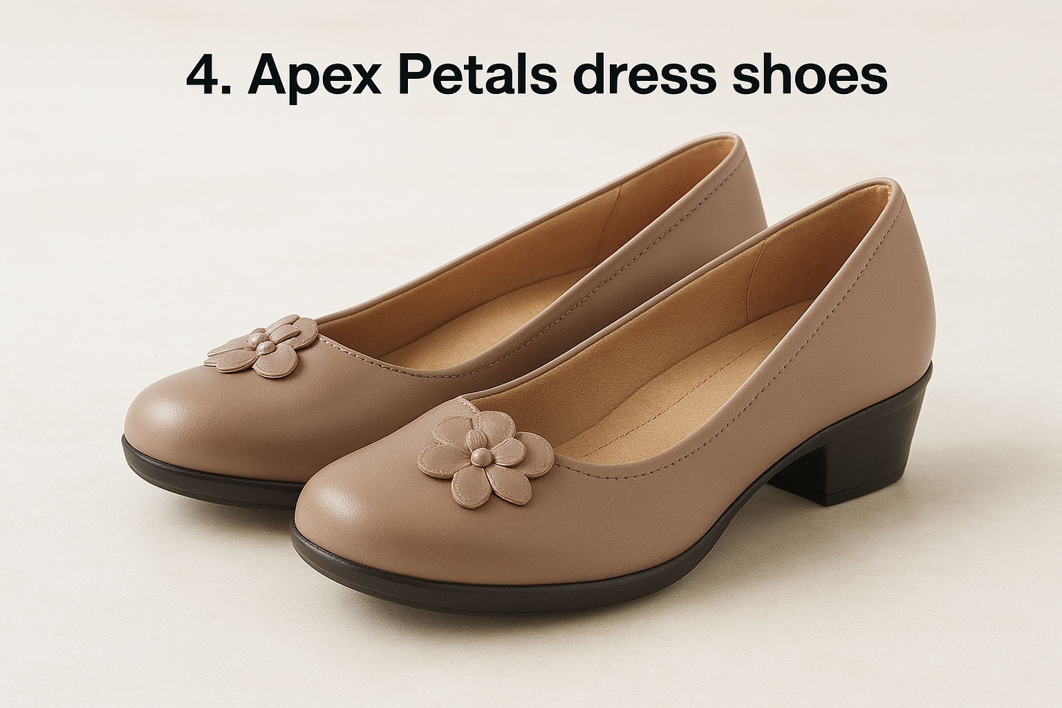 4. Apex Petals dress shoes