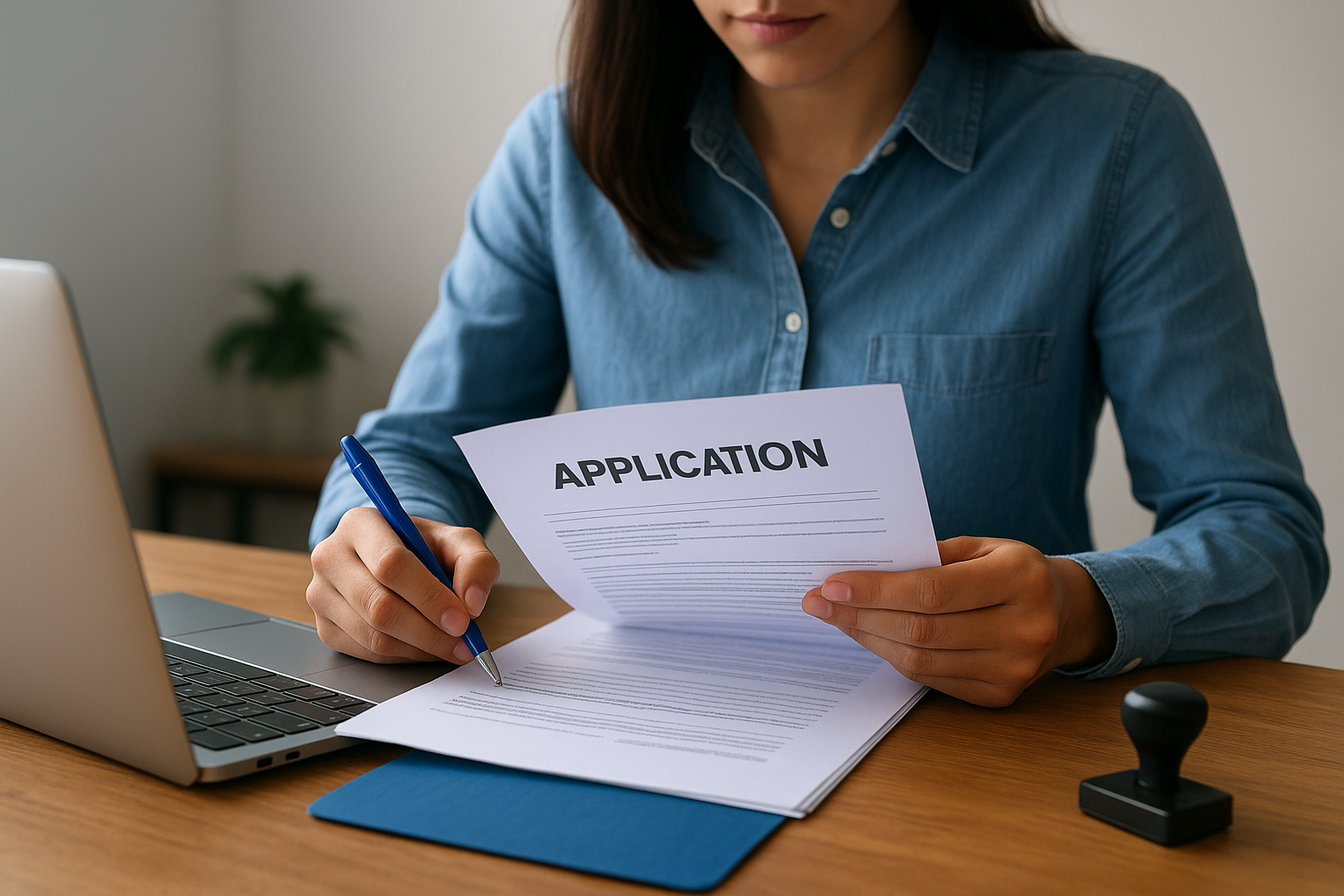 ステップ3. 申請書を正しく提出する