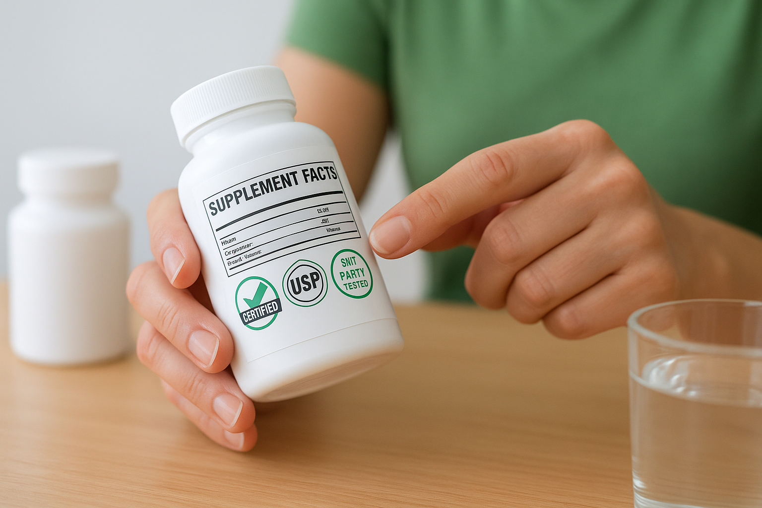 Look for certification seals on packaging