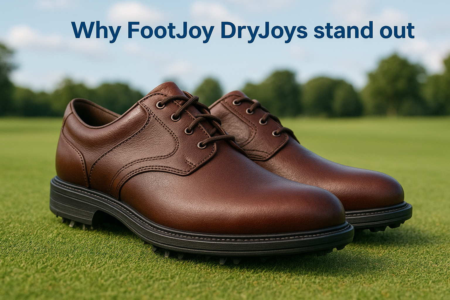 Why FootJoy DryJoys stand out