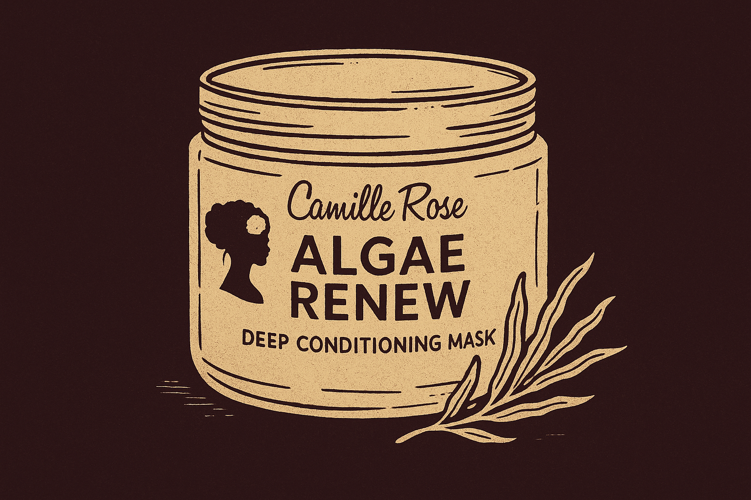 1. Camille Rose Algae Renew Deep Conditioning Mask