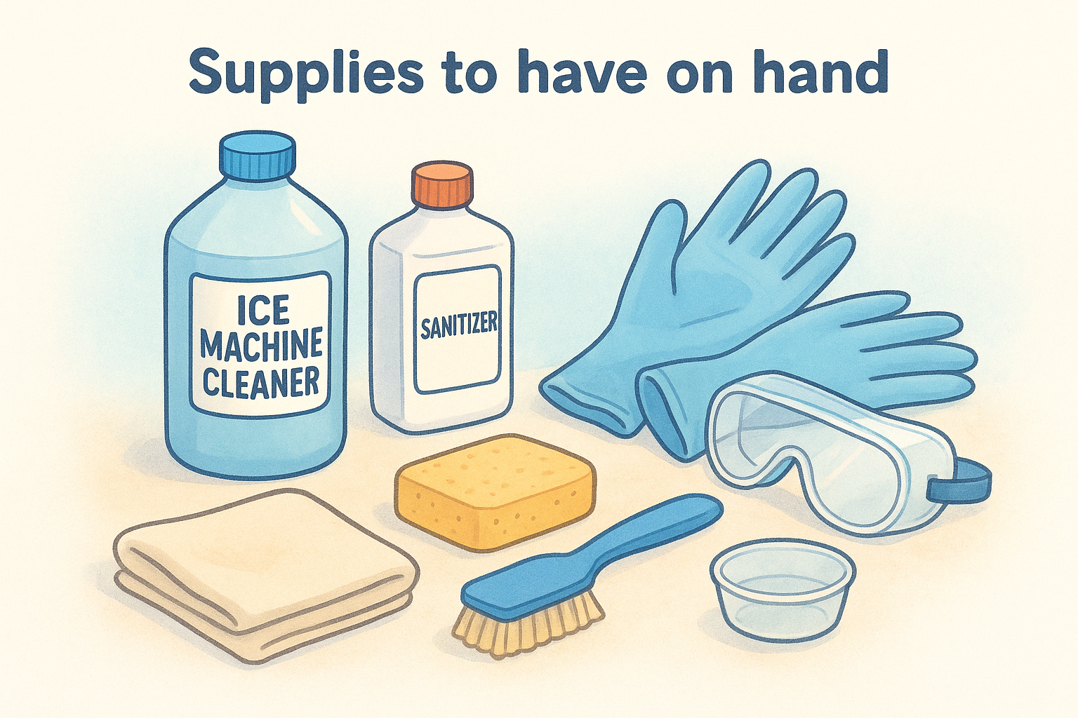 Supplies to have on hand