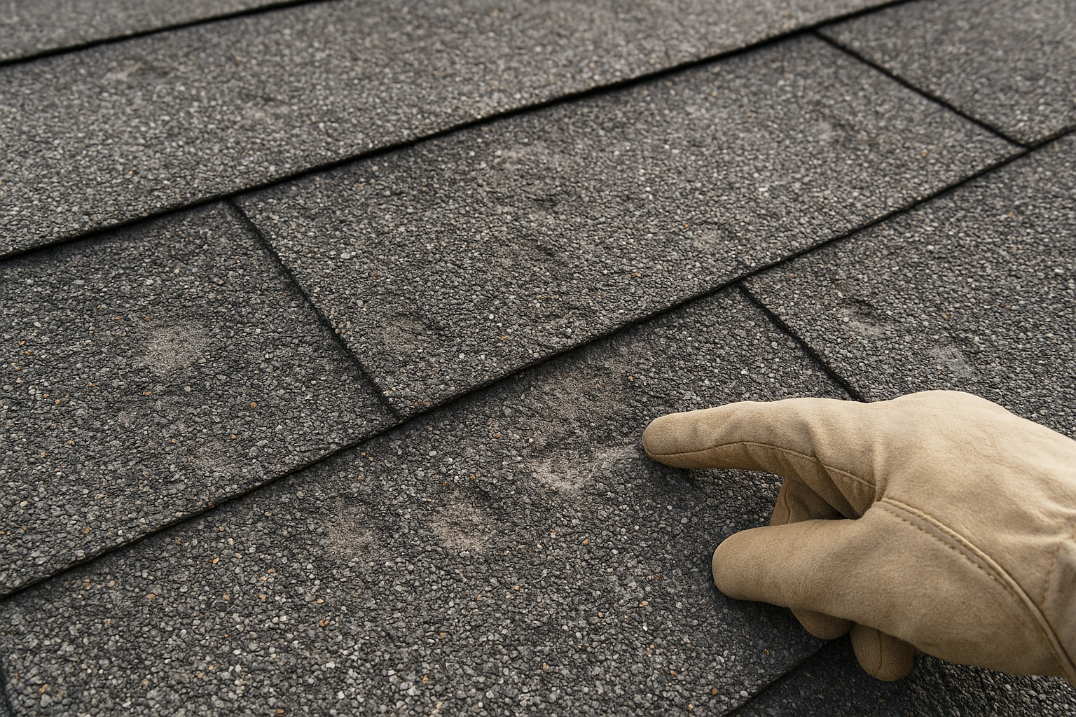 What hail actually does to a roof