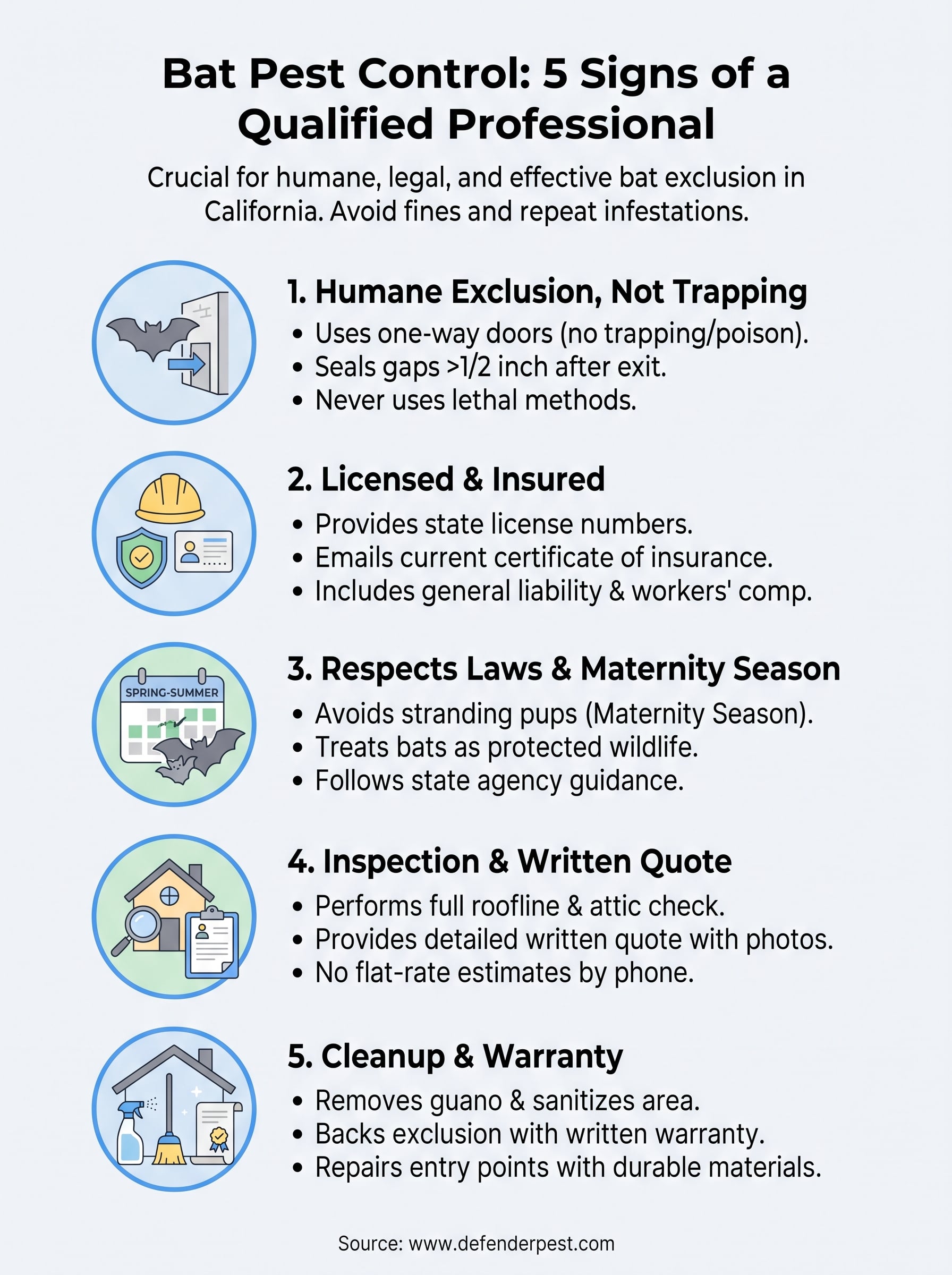bat pest control near me infographic