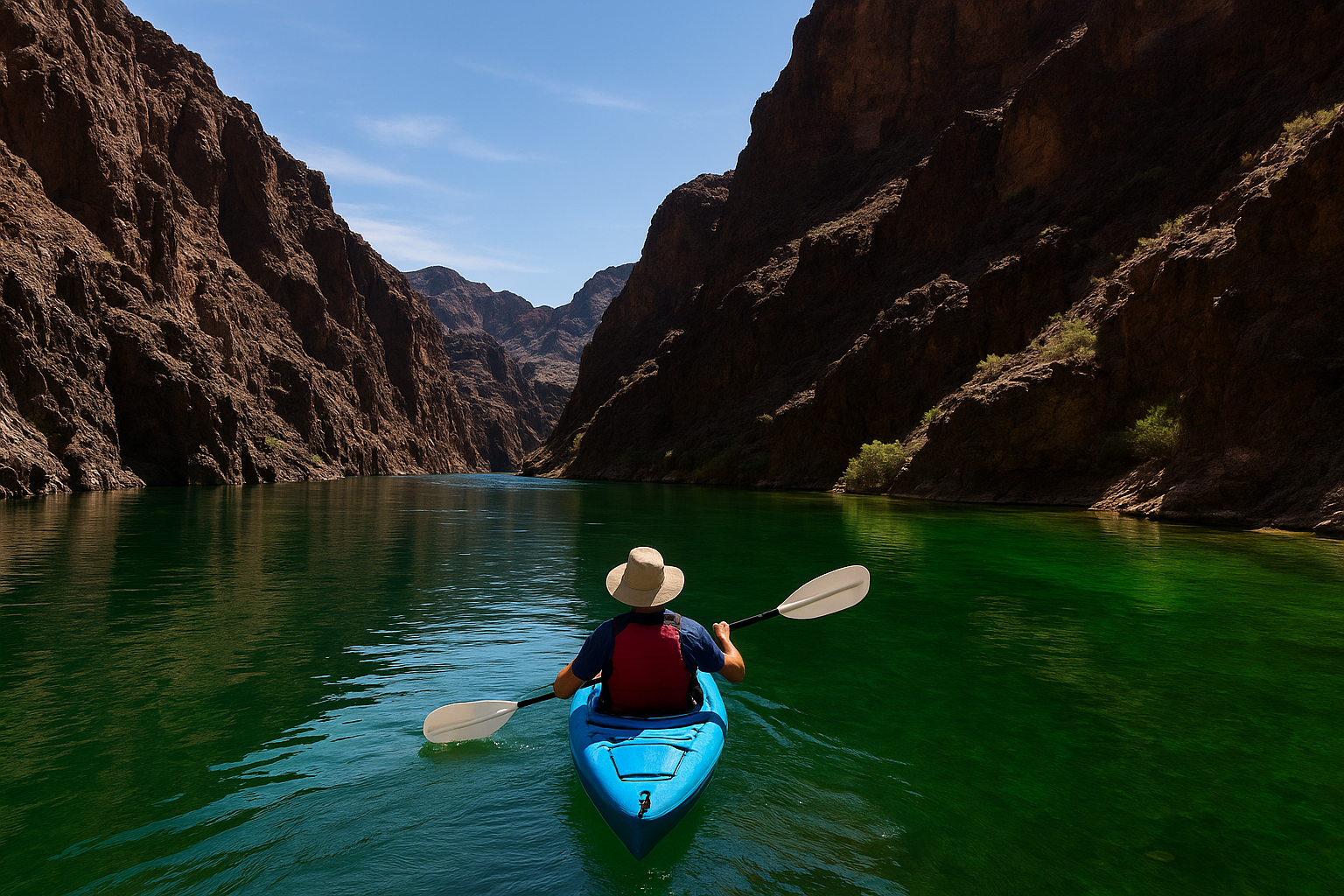 7. Kayak the Black Canyon Water Trail