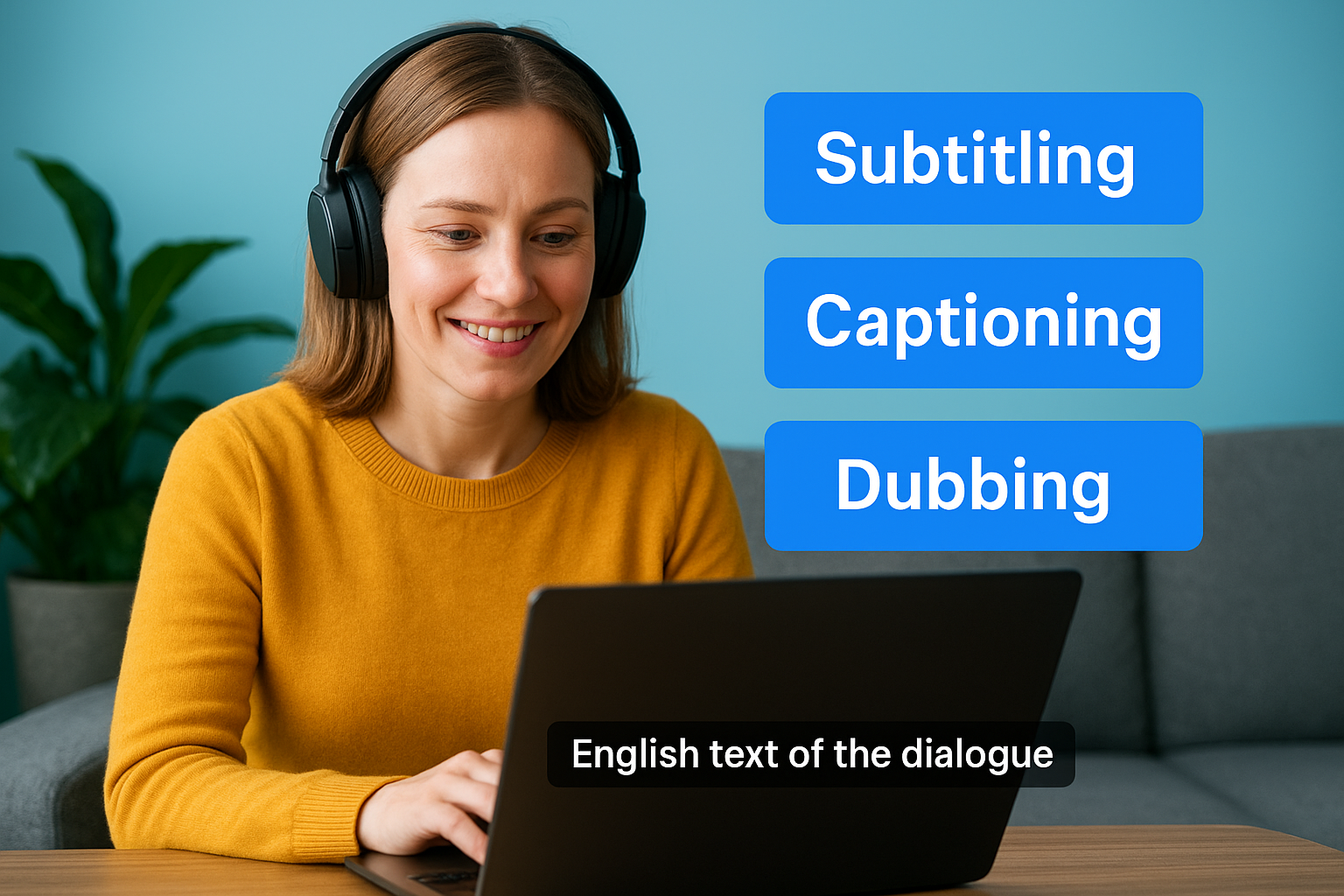 Subtitling vs captioning vs dubbing