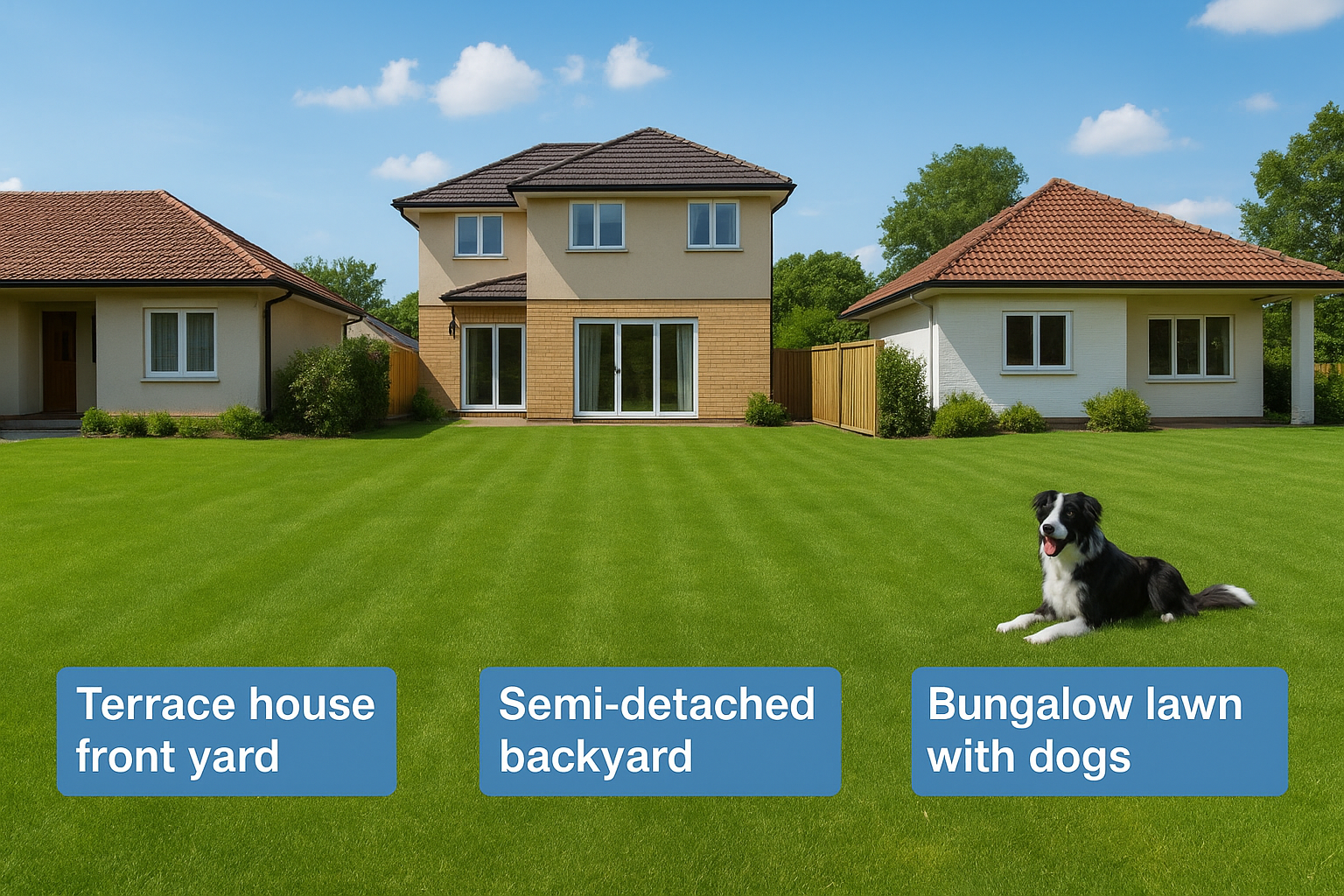 Three typical home projects