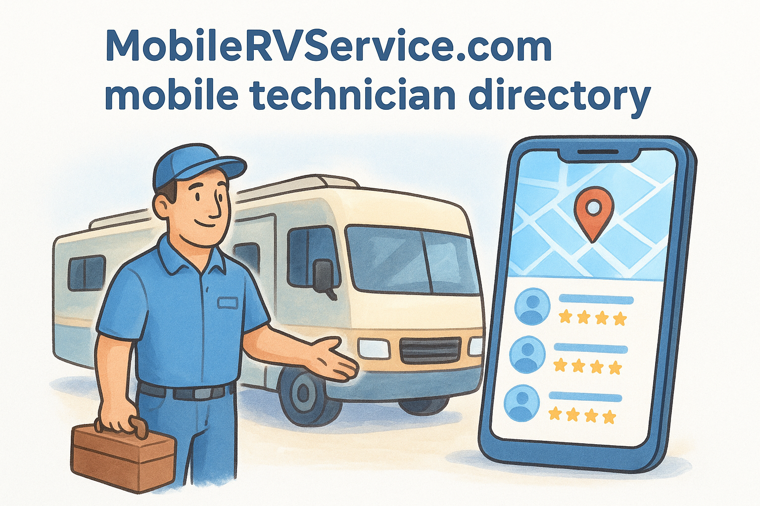 1. MobileRVService.com mobile technician directory