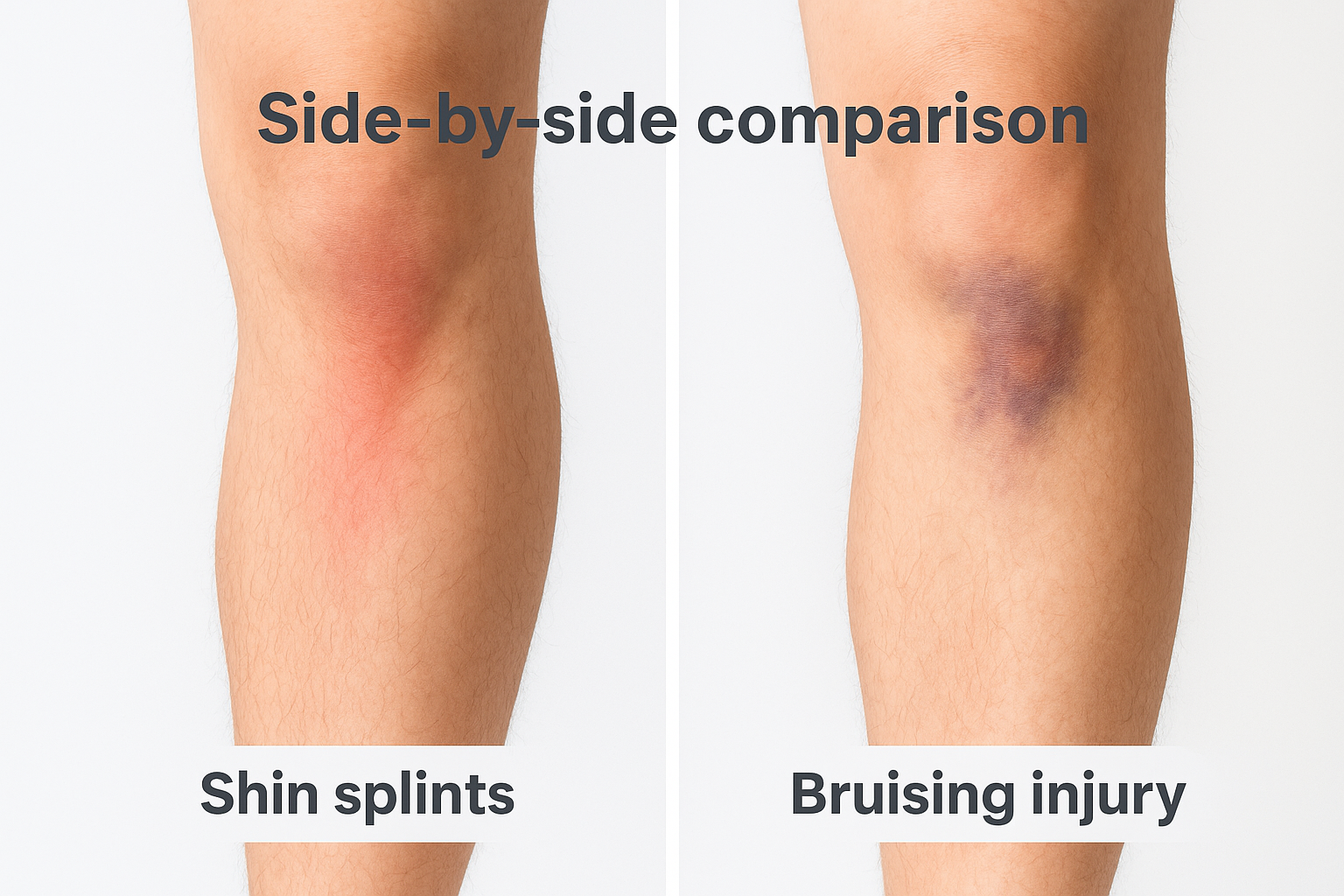Side-by-side comparison